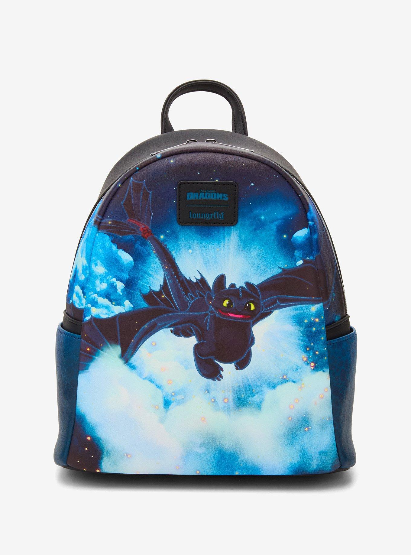 Loungefly How To Train Your Dragon Toothless Sky Mini Backpack, , hi-res