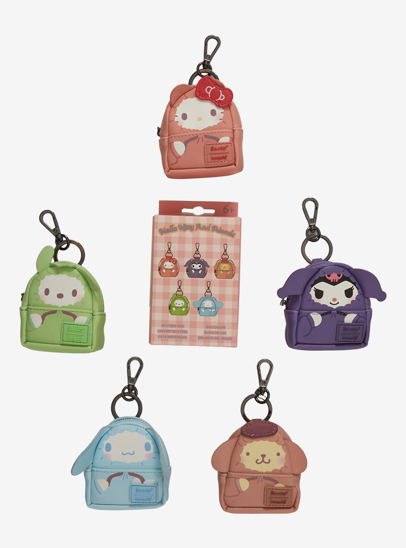 Loungefly Hello Kitty And Friends Hoodie Blind Box Coin Purse Bag Charm