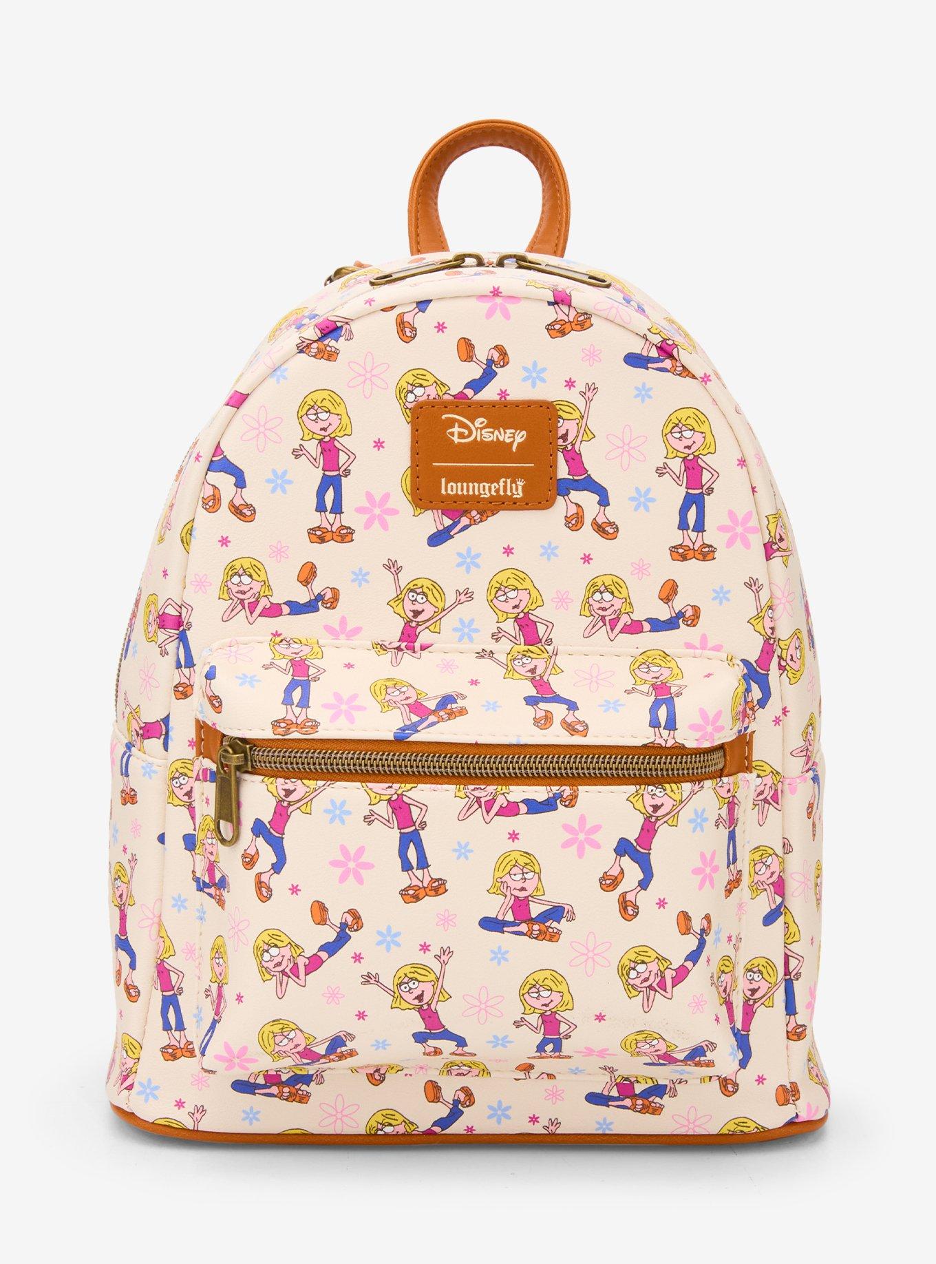 Loungefly Disney Lizzie McGuire Cartoon Lizzie Mini Backpack, , hi-res