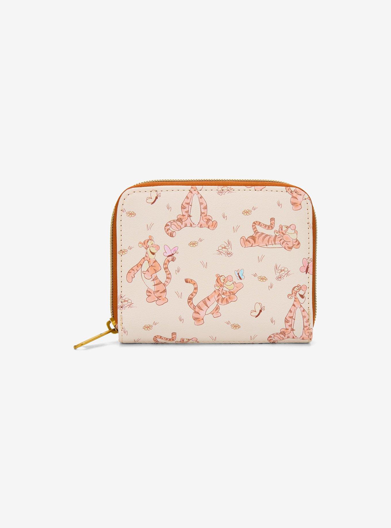 Loungefly Disney Winnie The Pooh Tigger Butterfly Mini Zipper Wallet, , hi-res