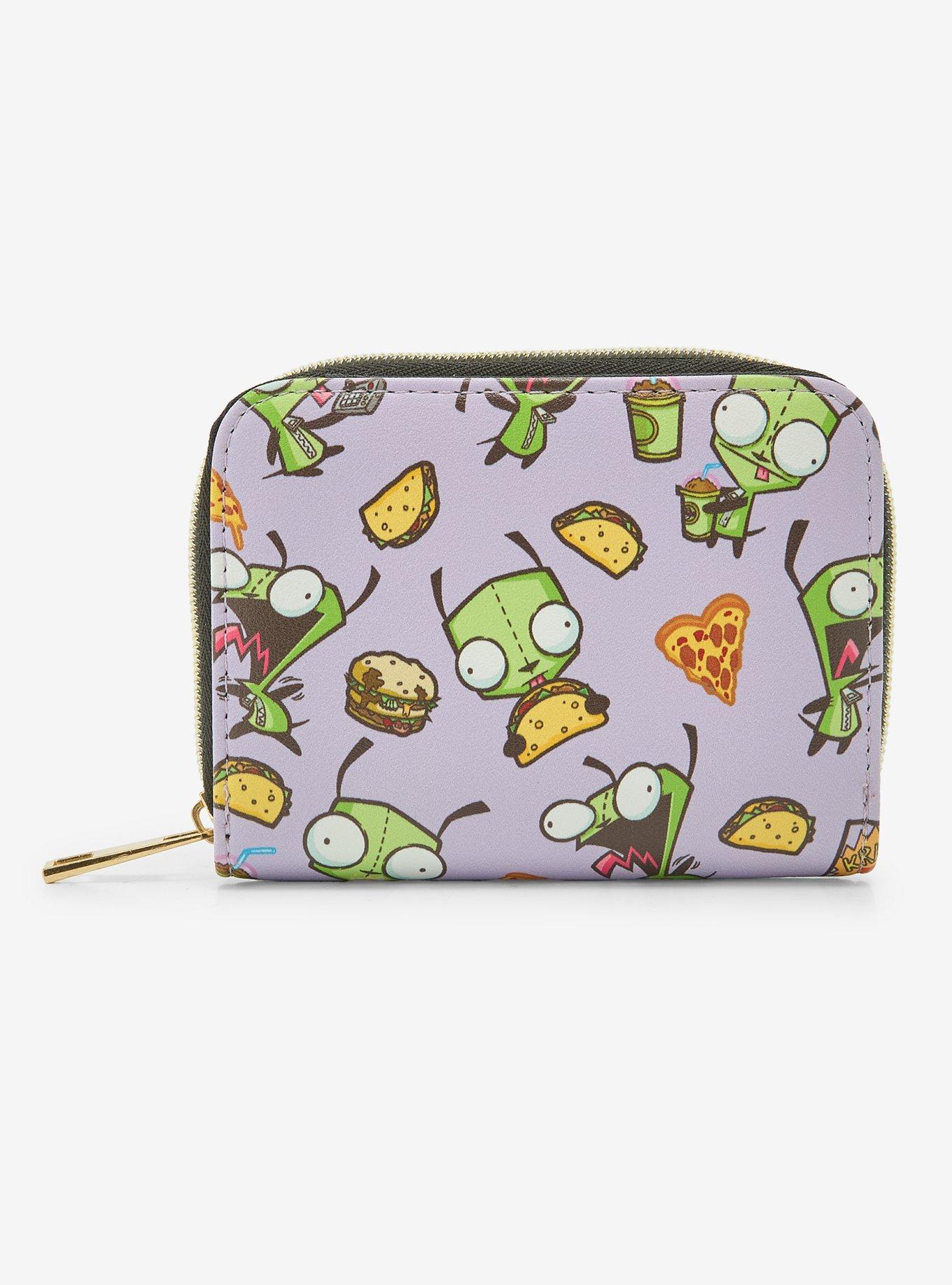 Invader Zim GIR Snacks Mini Zipper Wallet, , hi-res