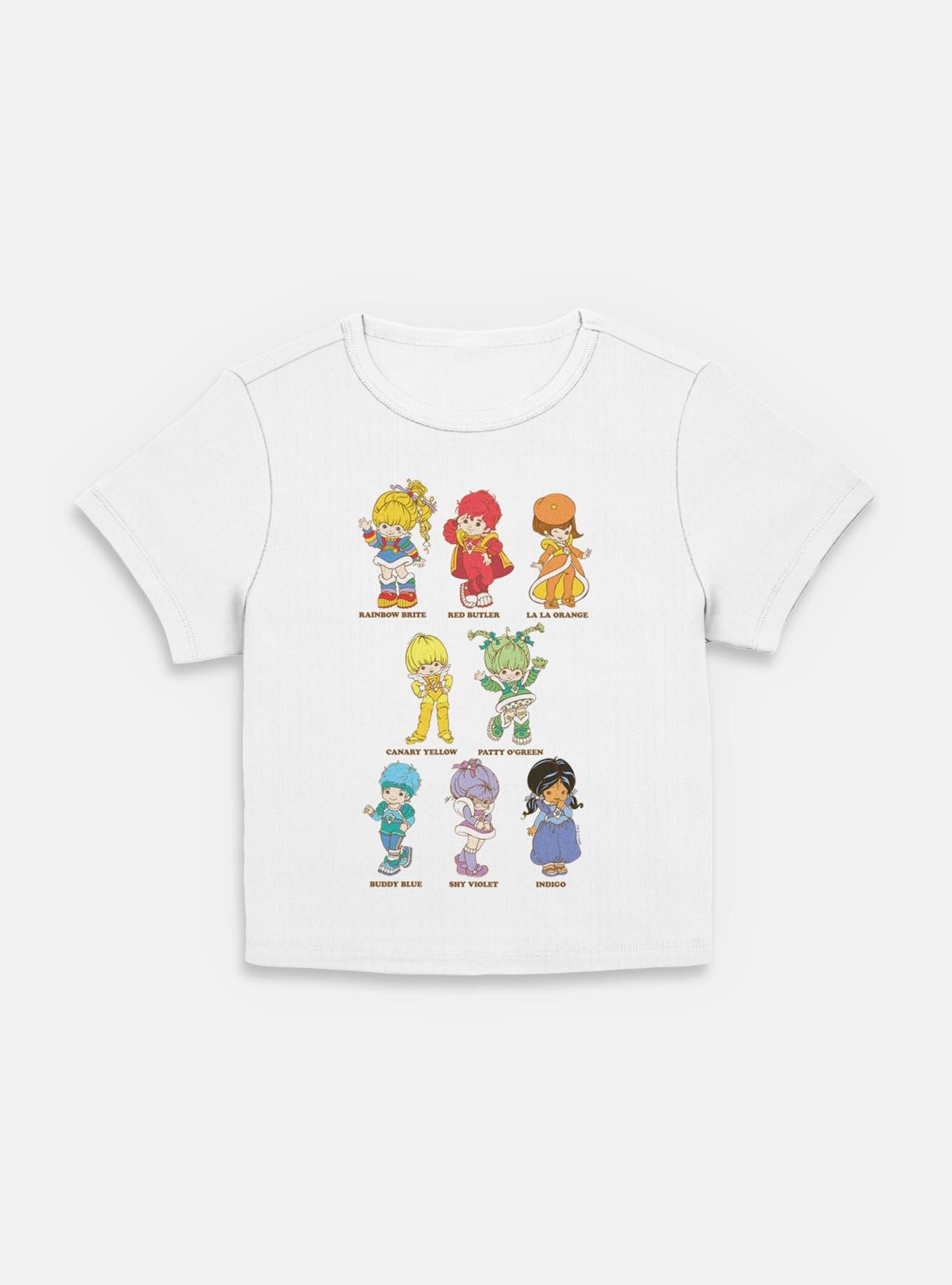 Rainbow Brite Rainbow Textbook Friends Women Baby T-Shirt, , hi-res