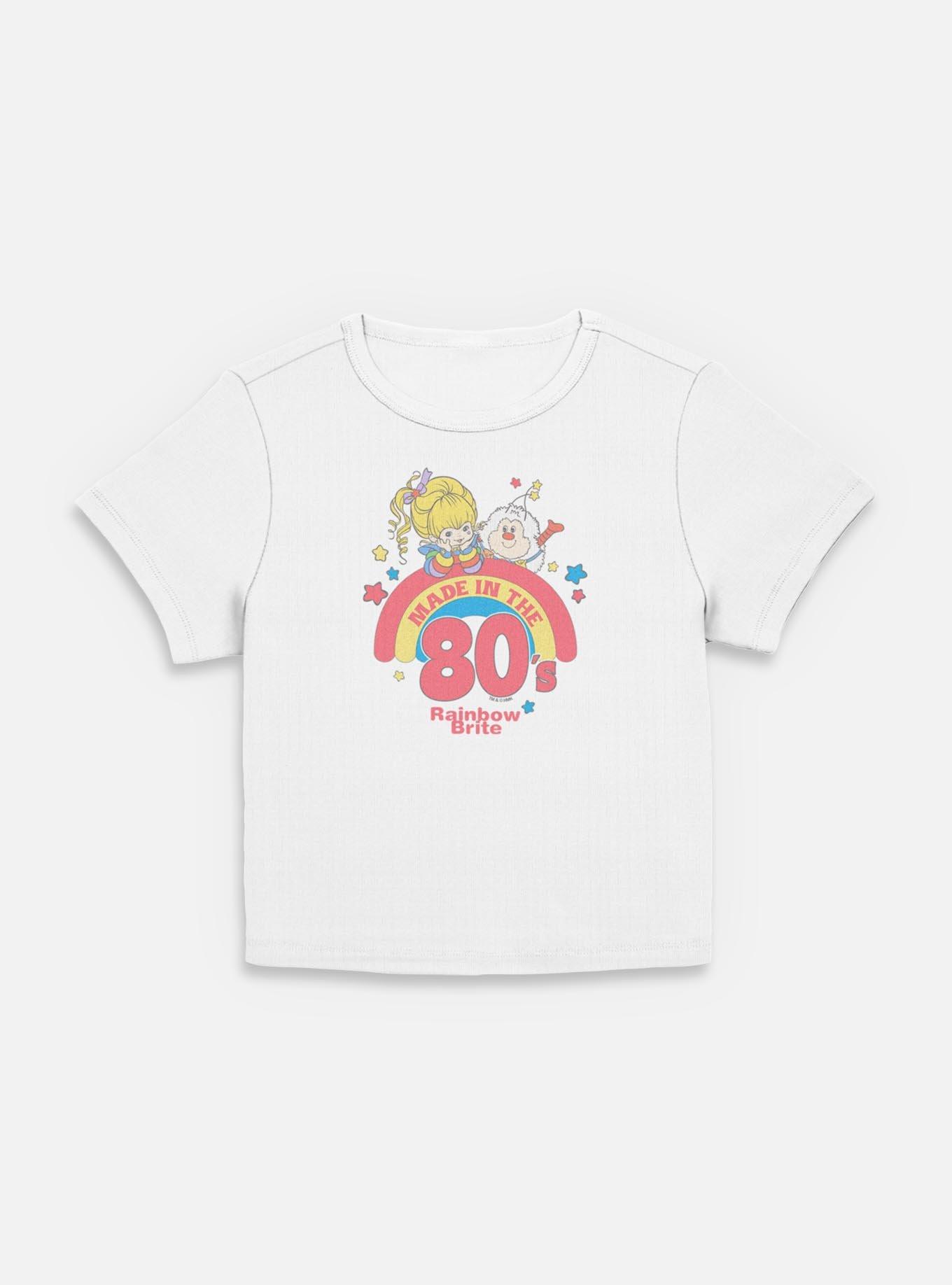 Rainbow Brite Made Pastel Women Baby T-Shirt, EGRET, hi-res view 1
