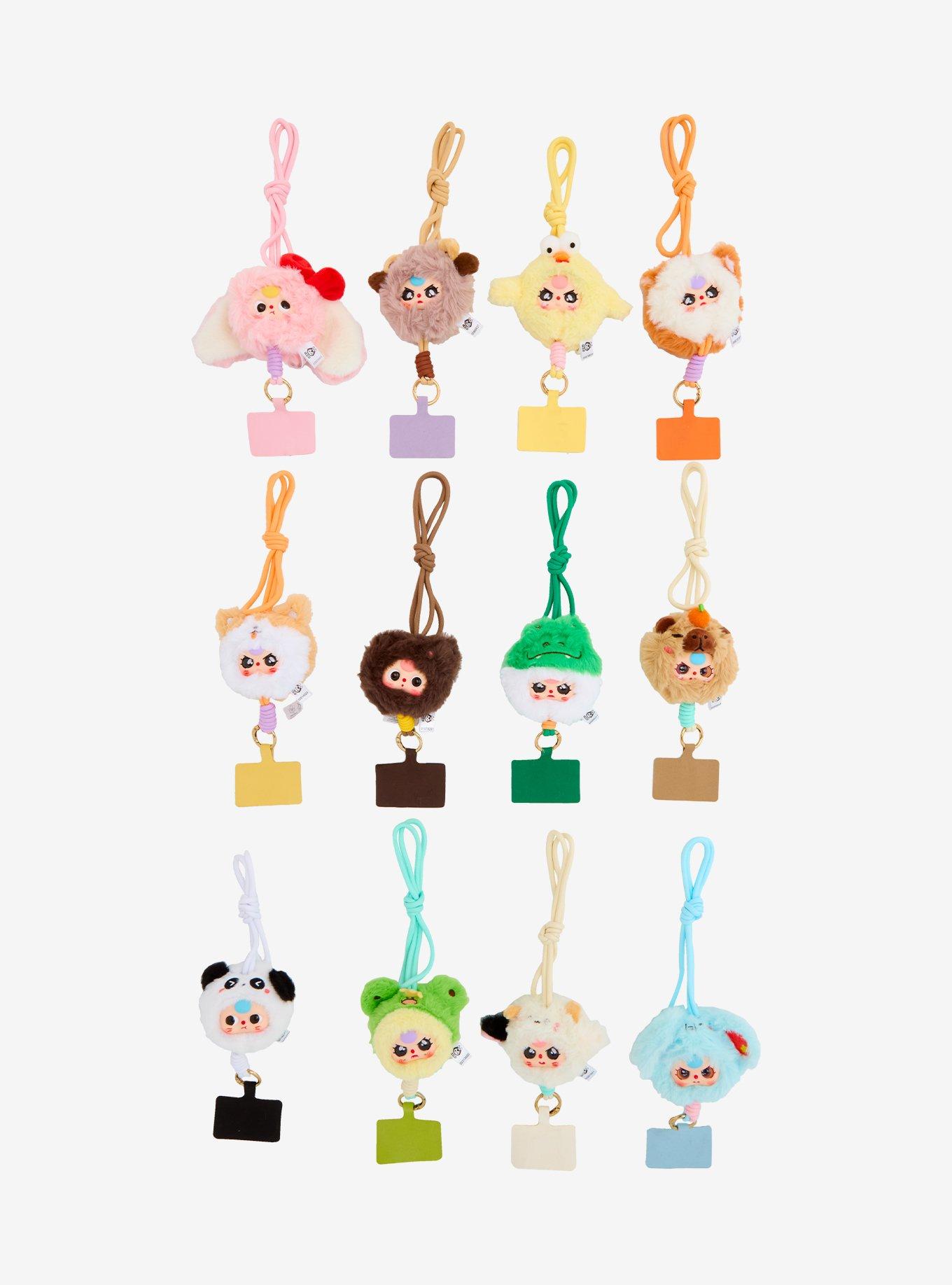 Baby Three Mobile Hanger Blind Box Plush Phone Lanyard, , hi-res