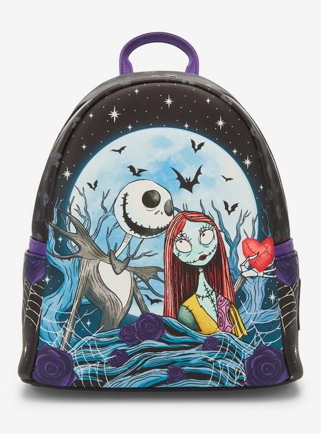 Unbranded Disney Nightmare Before Christmas Jack & Sally Mini Backpack Amazon.com: Disney Nightmare Before Christmas Unisex  main image 4