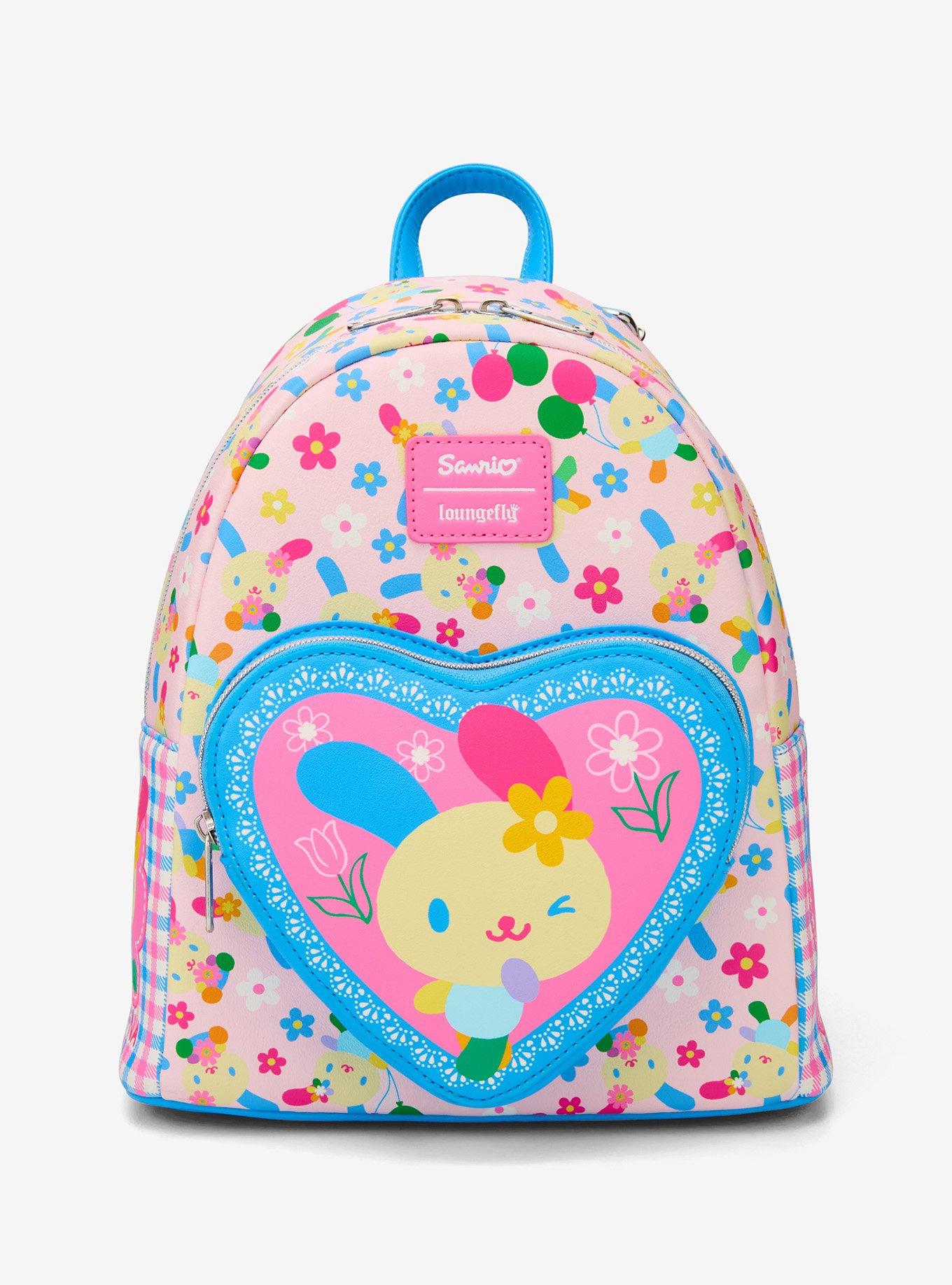 Loungefly U*SA*HA*NA Heart Plaid Mini Backpack | Hot Topic display picture 2