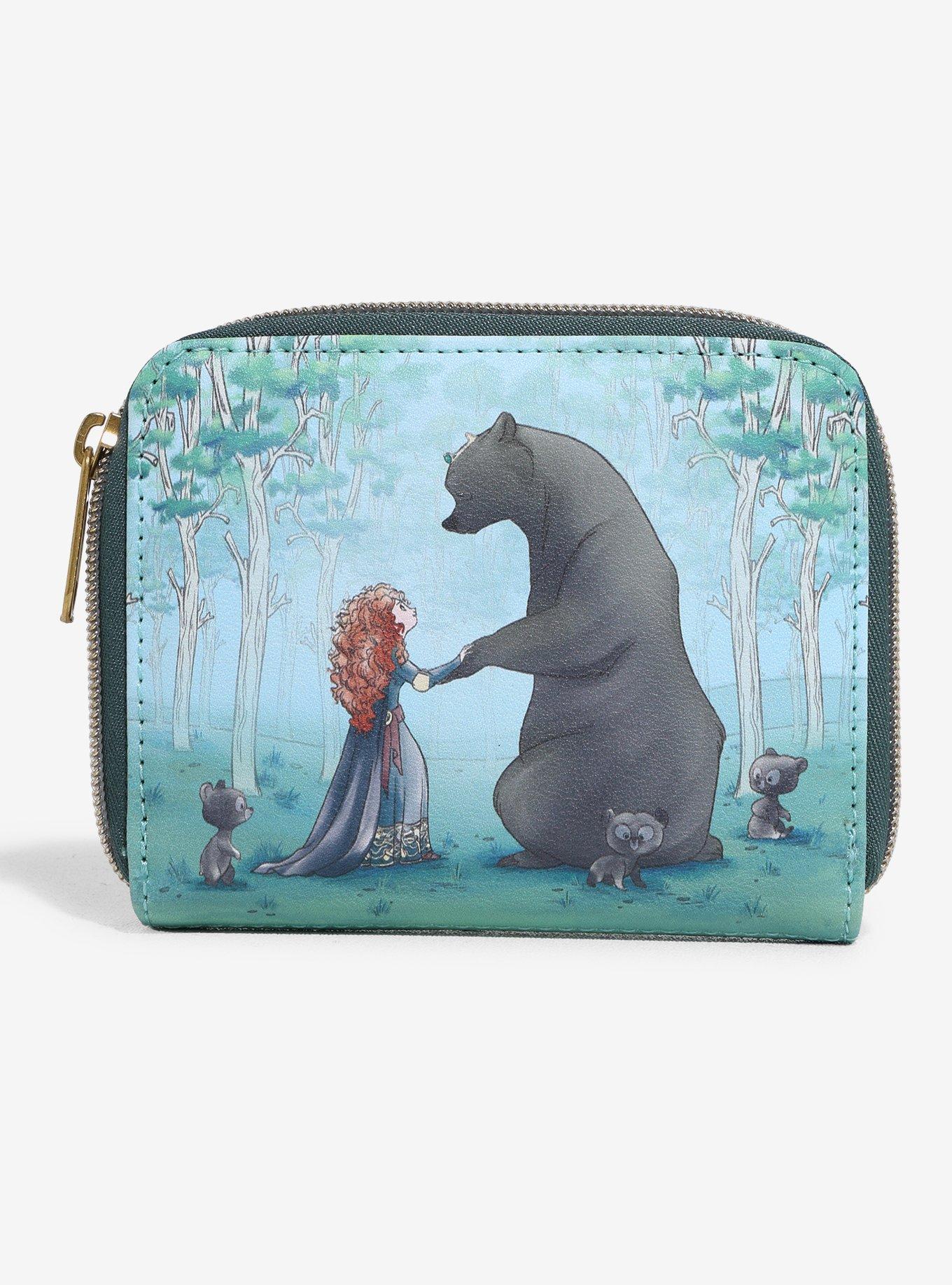 Loungefly Disney Pixar Brave Merida Bears Mini Zipper Wallet, , hi-res