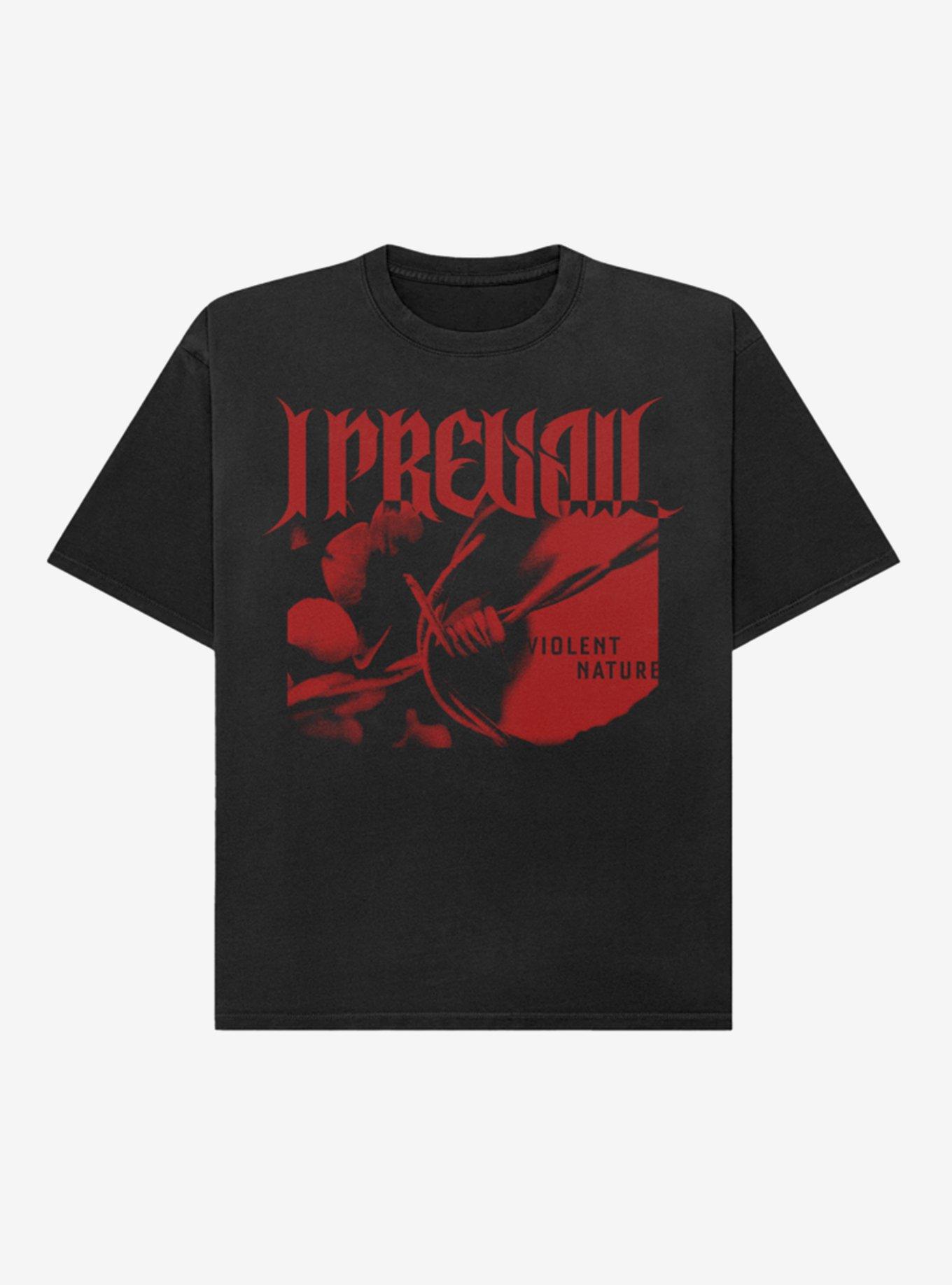 I Prevail Violent Nature Barbed Wire T-Shirt, , hi-res