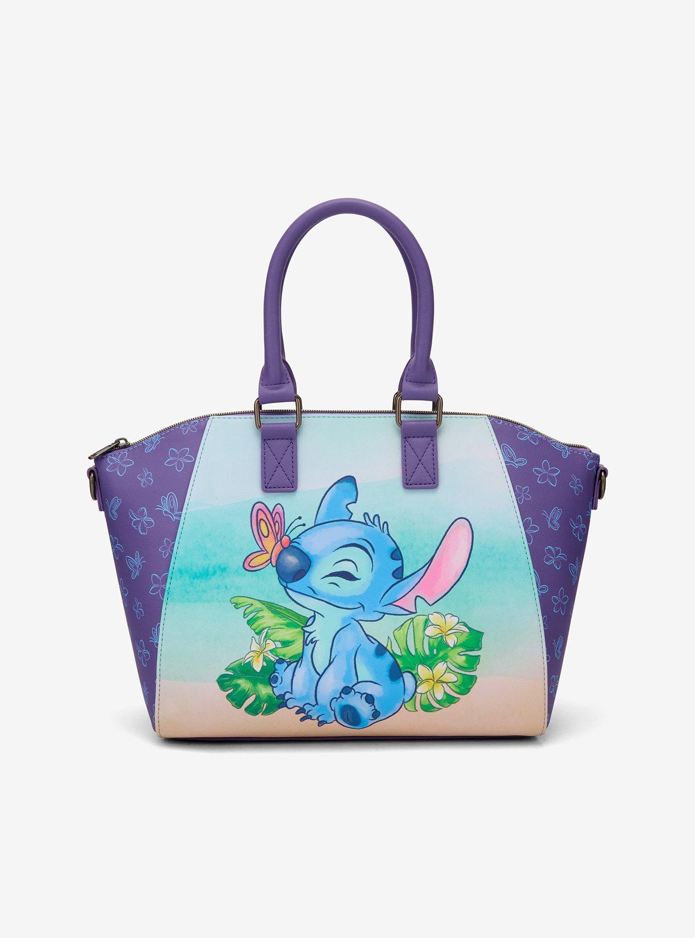 Loungefly Disney Stitch Scrump Butterfly Satchel Bag, , hi-res