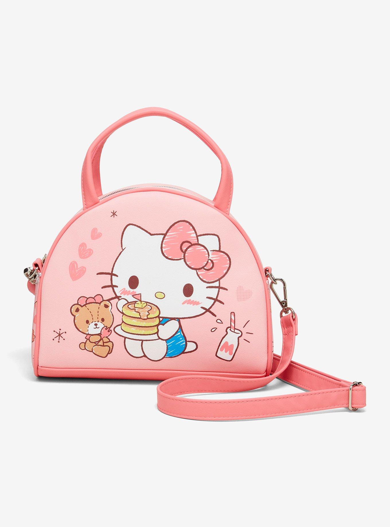 Loungefly Hello Kitty & Tiny Chum Dome Crossbody Bag | Hot Topic