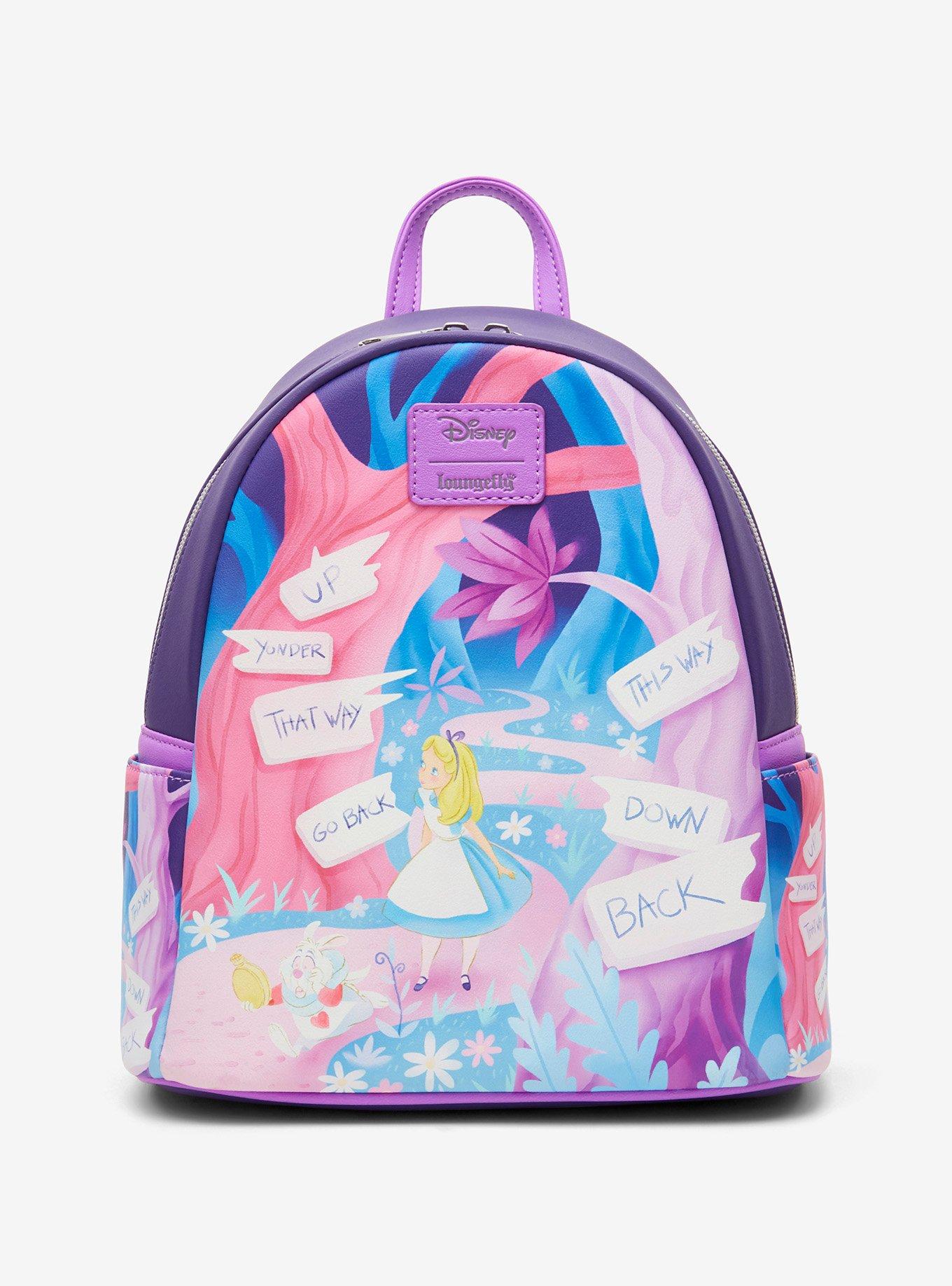 Loungefly Disney Alice In Wonderland Signs Mini Backpack