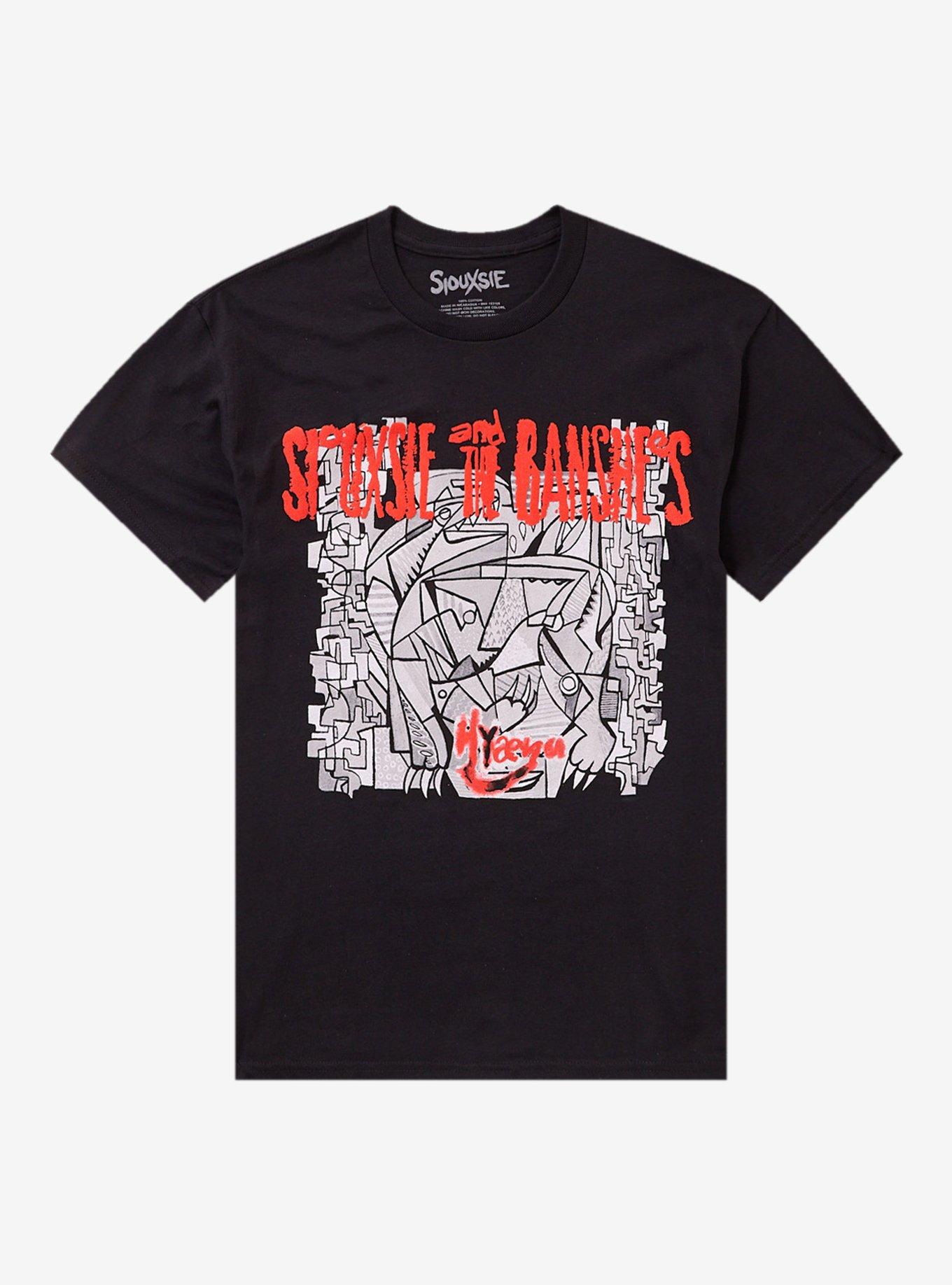 Siouxsie And The Banshees Hyaena Puff Print T-Shirt, , hi-res