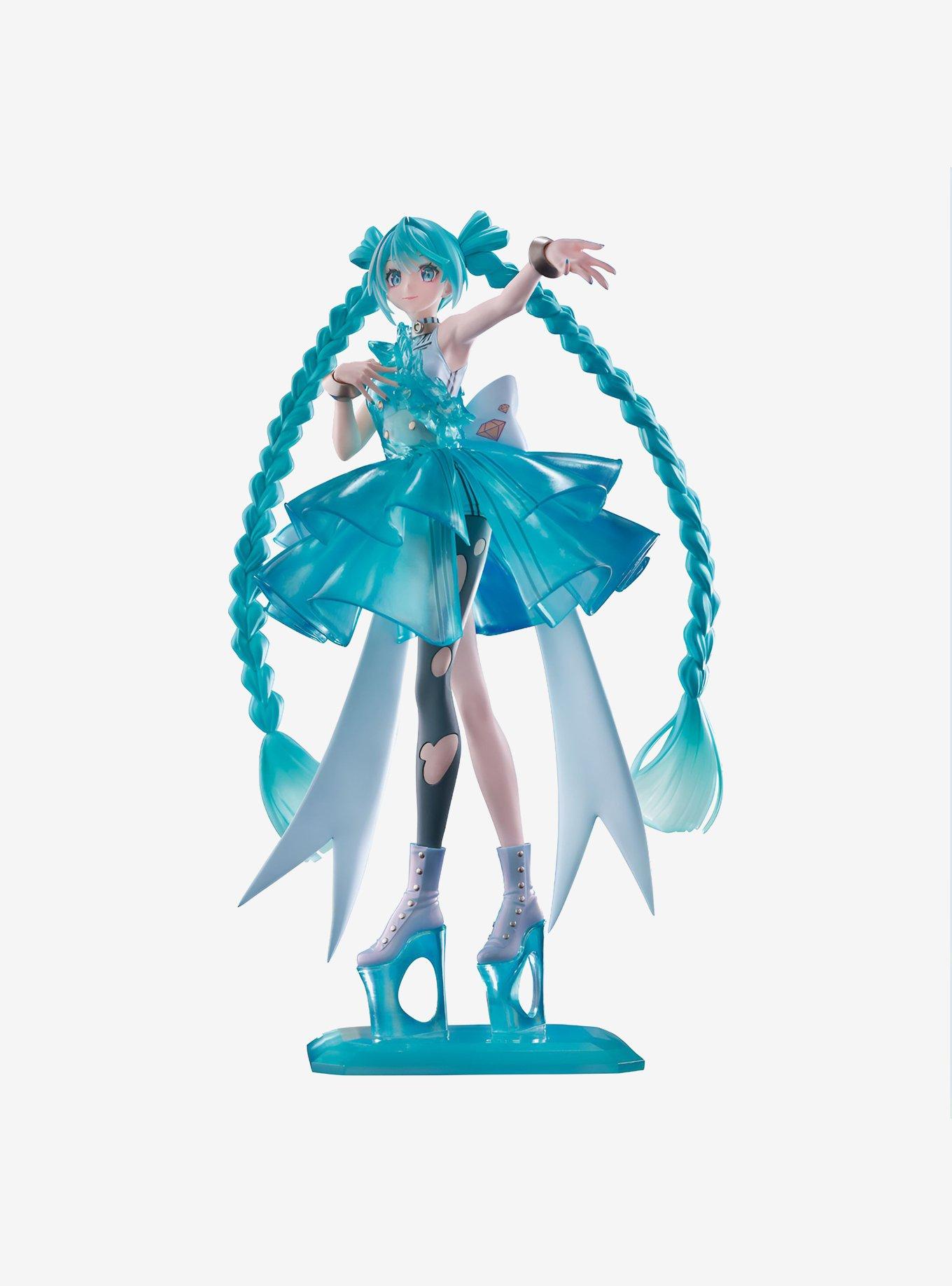 Banpresto Evolve Clearluxe Hatsune Miku (EmeraldGem) Figure | Hot