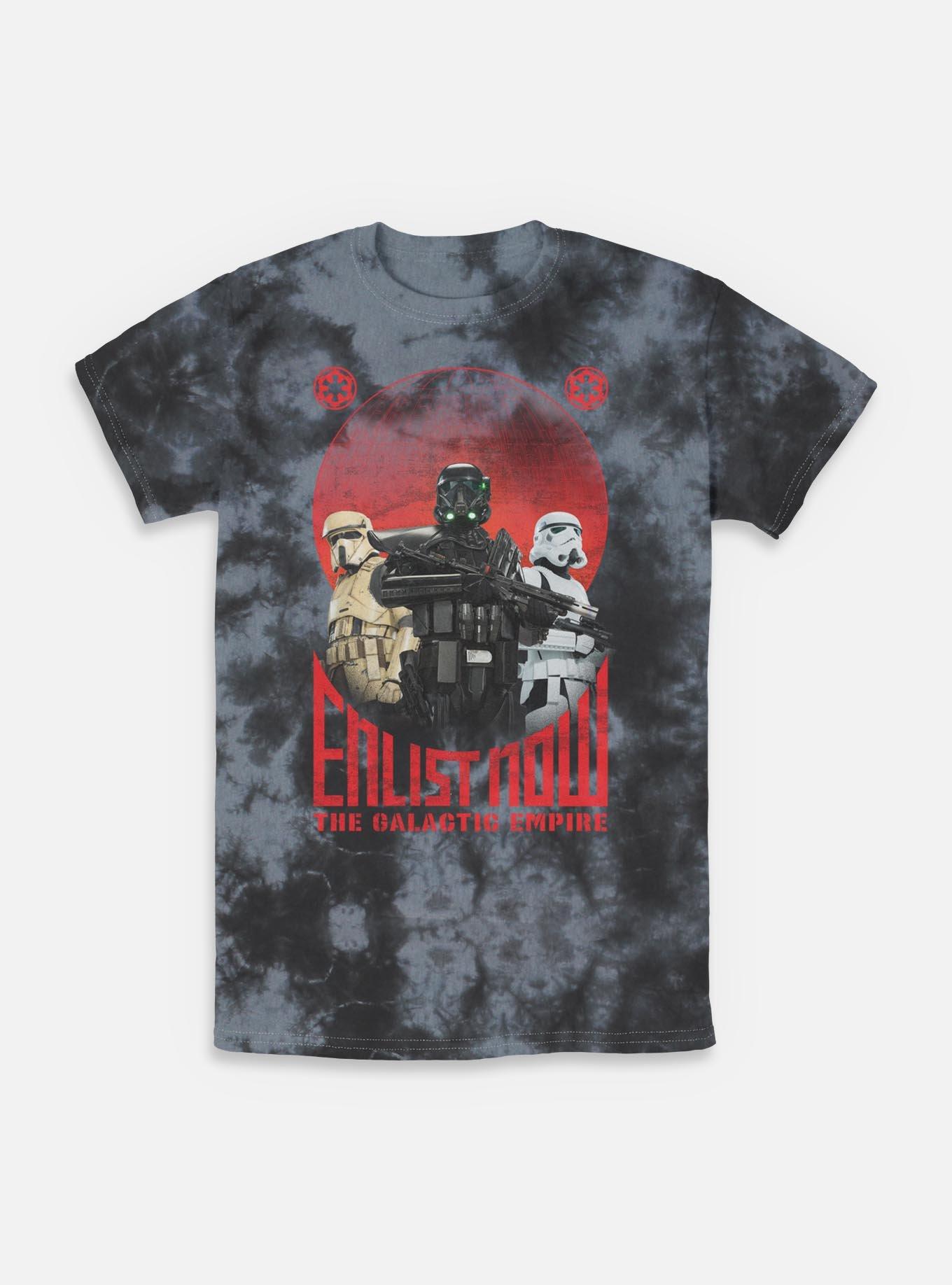 Star Wars Enlist Now Tie-Dye T-Shirt, , hi-res