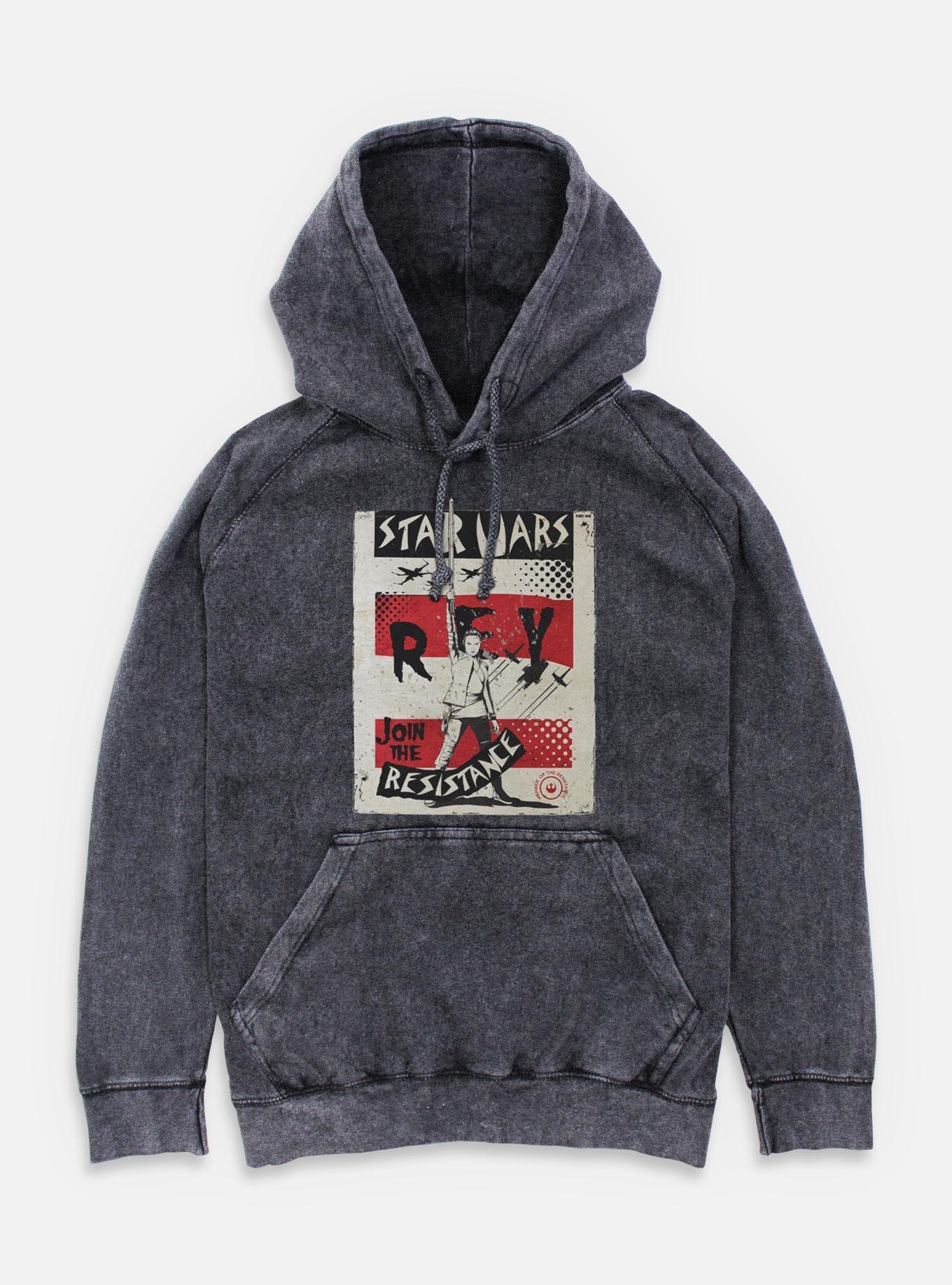 Star Wars Right Fist Mineral Wash Hoodie, , hi-res