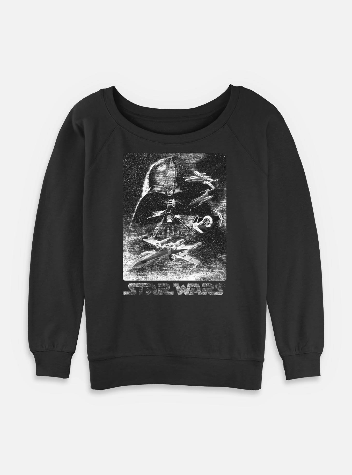 Star Wars Static Avenger Womens Slouchy Sweatshirt, , hi-res
