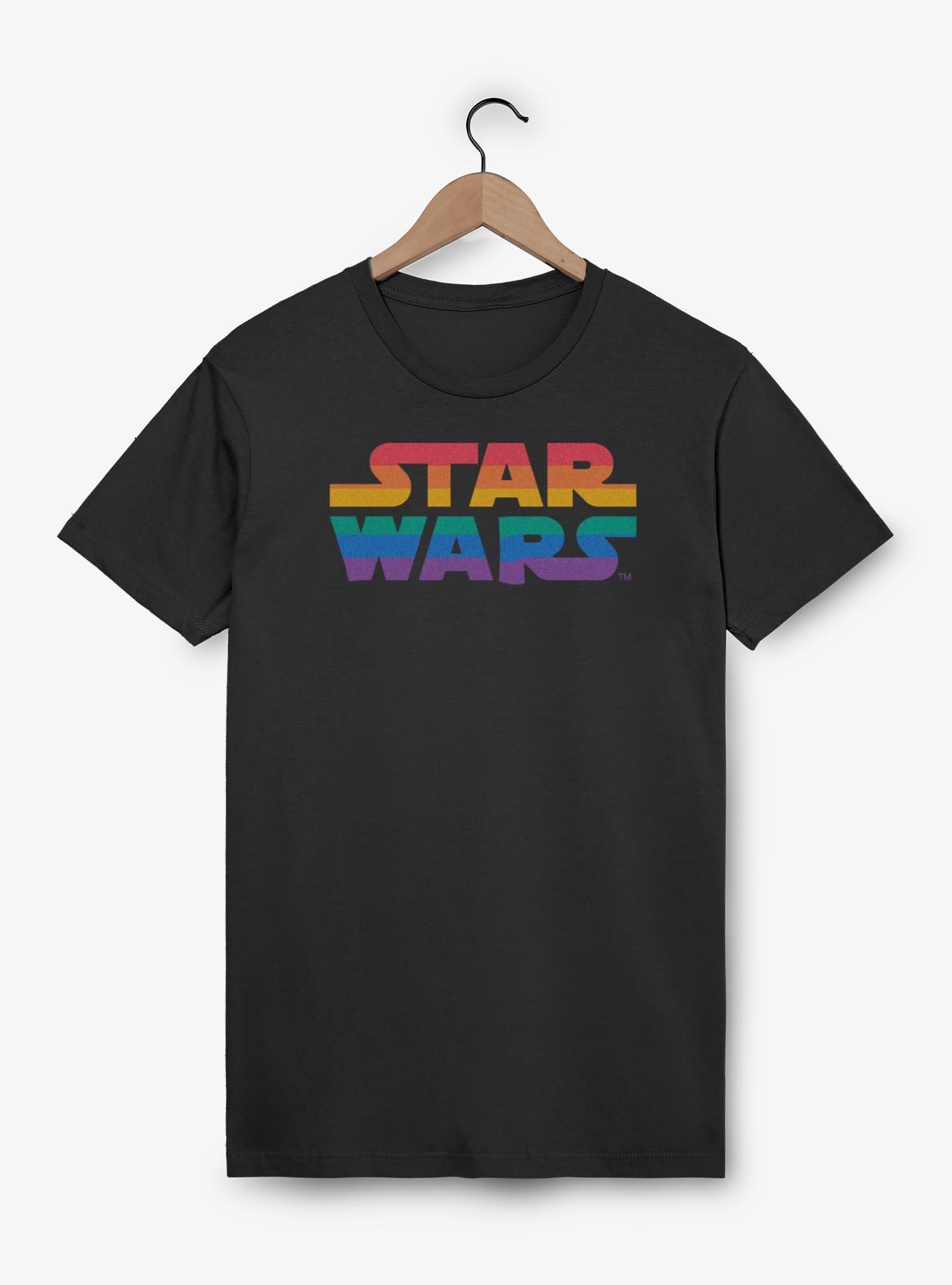 Star Wars Rainbow Logo T-Shirt, , hi-res