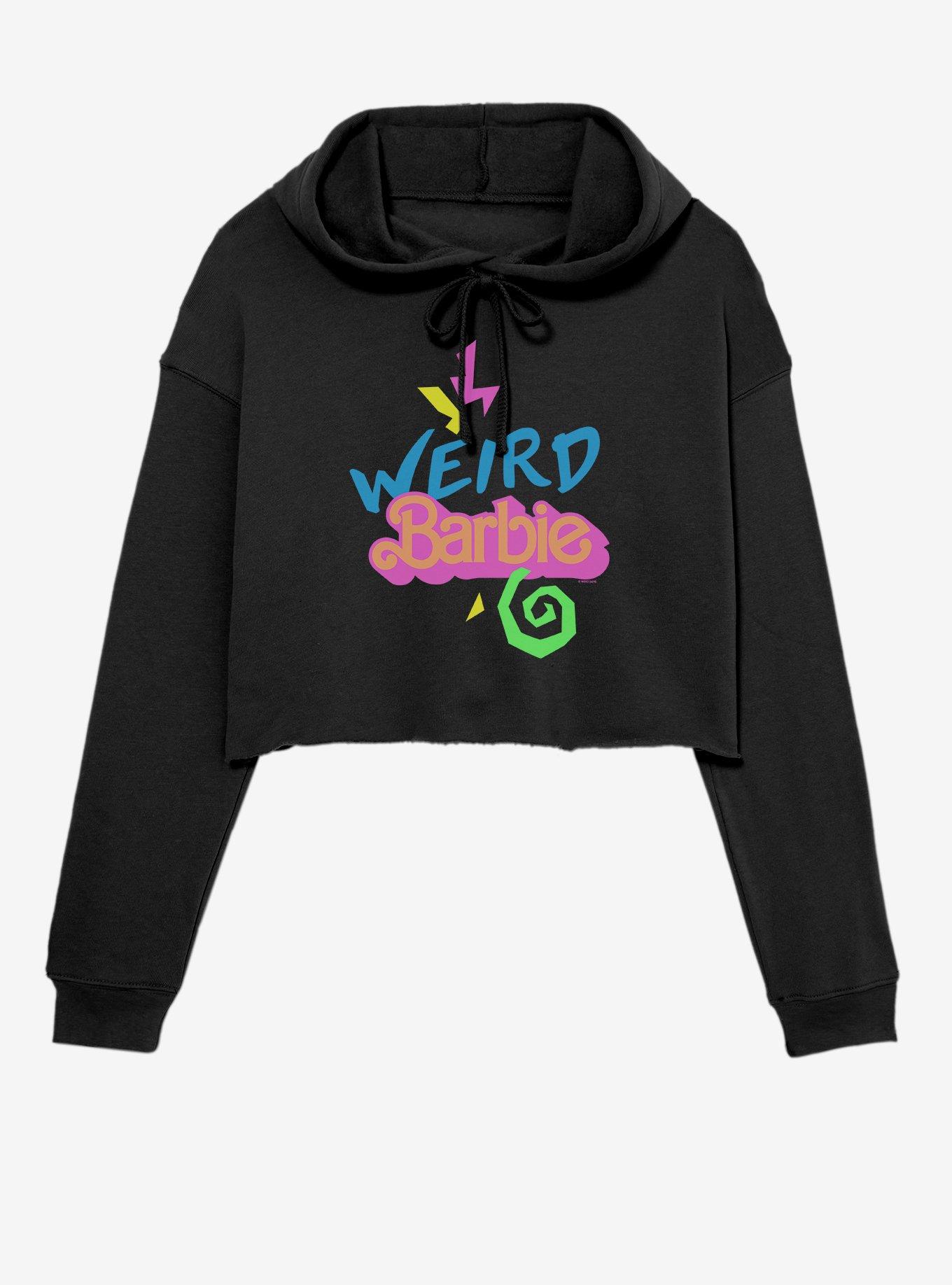 Barbie Weird Barbie Girls Crop Hoodie, , hi-res
