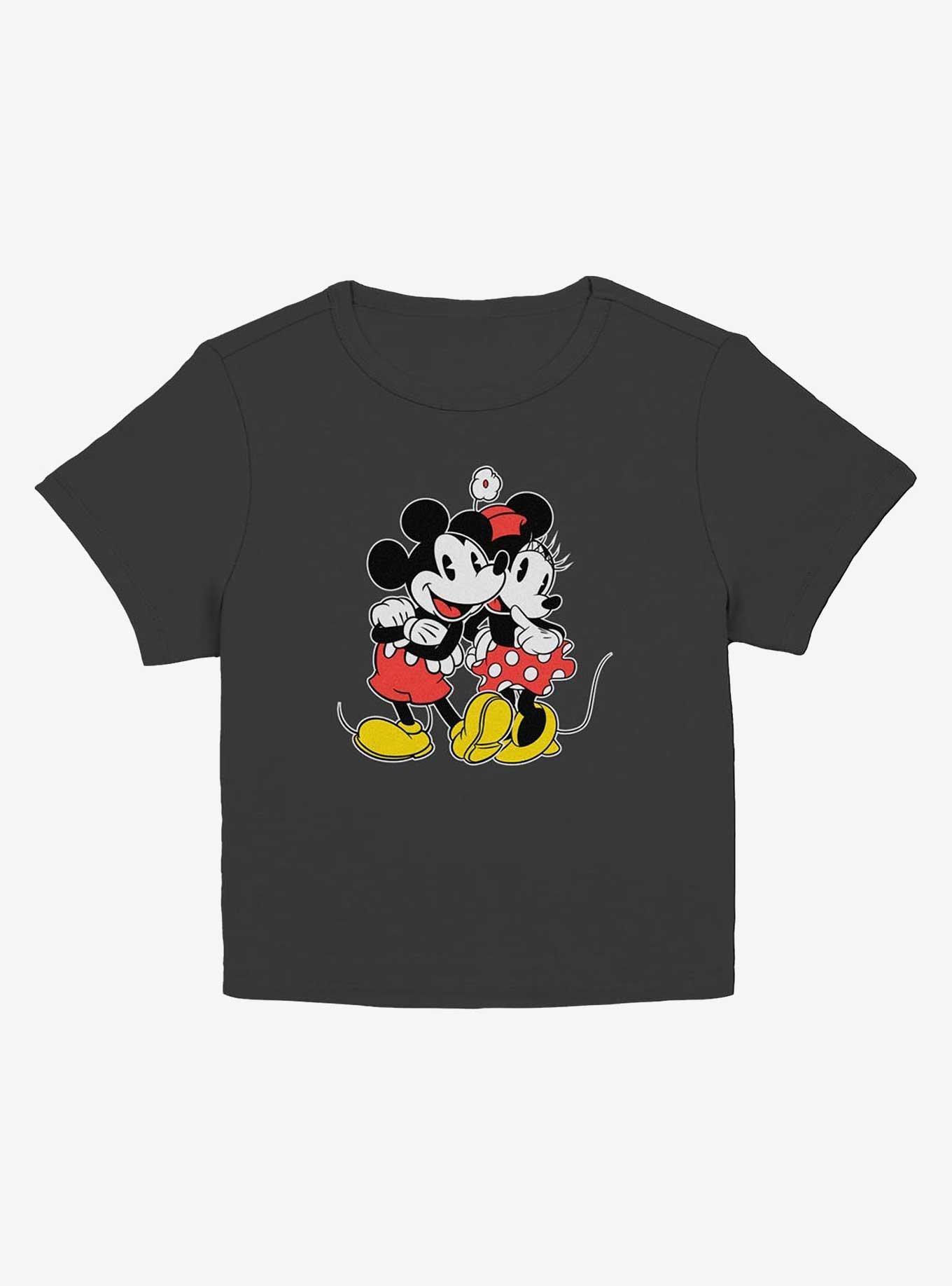 Disney Mickey Mouse & Minnie Mouse Lovers Girls Baby T-Shirt, BLACK, hi-res