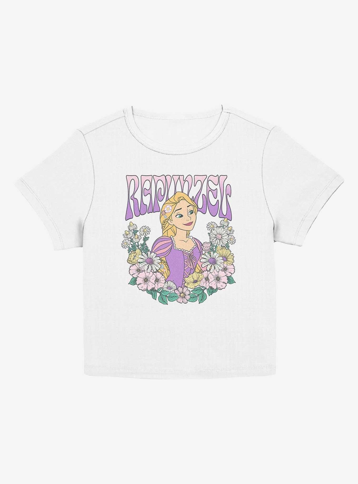 Disney Princesses Rapunzel Floral Wreath Girls Baby T-Shirt, , hi-res
