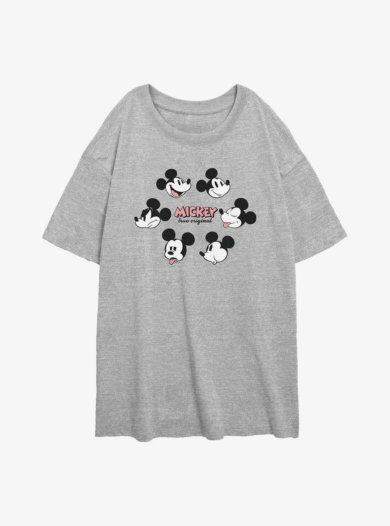 Disney Mickey Mouse American Classic Girls Oversized T-Shirt