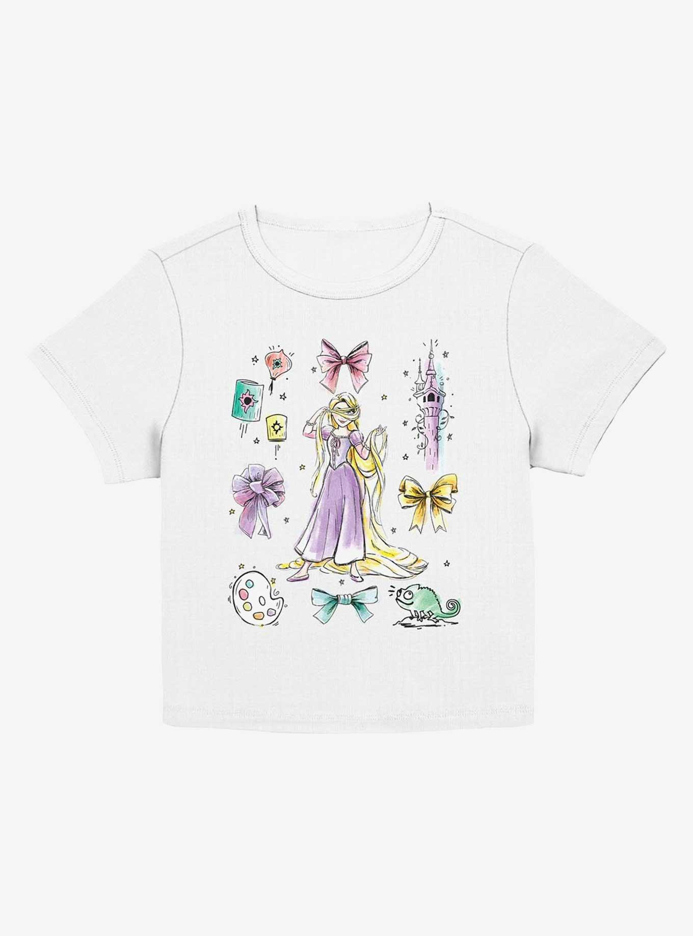 Disney Princesses Rapunzel Bows Girls Baby T-Shirt, , hi-res