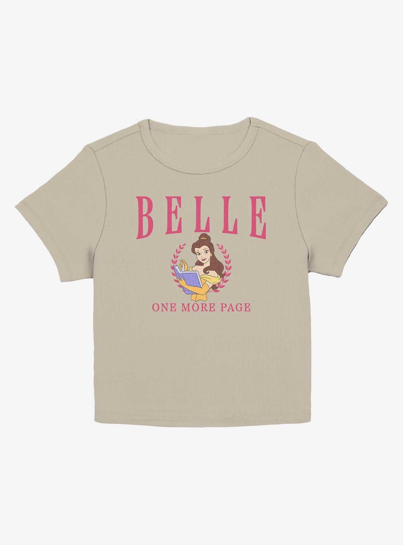 Disney Princesses Belle Collegiate Girls Baby T-Shirt, PLAZTAUPE, hi-res