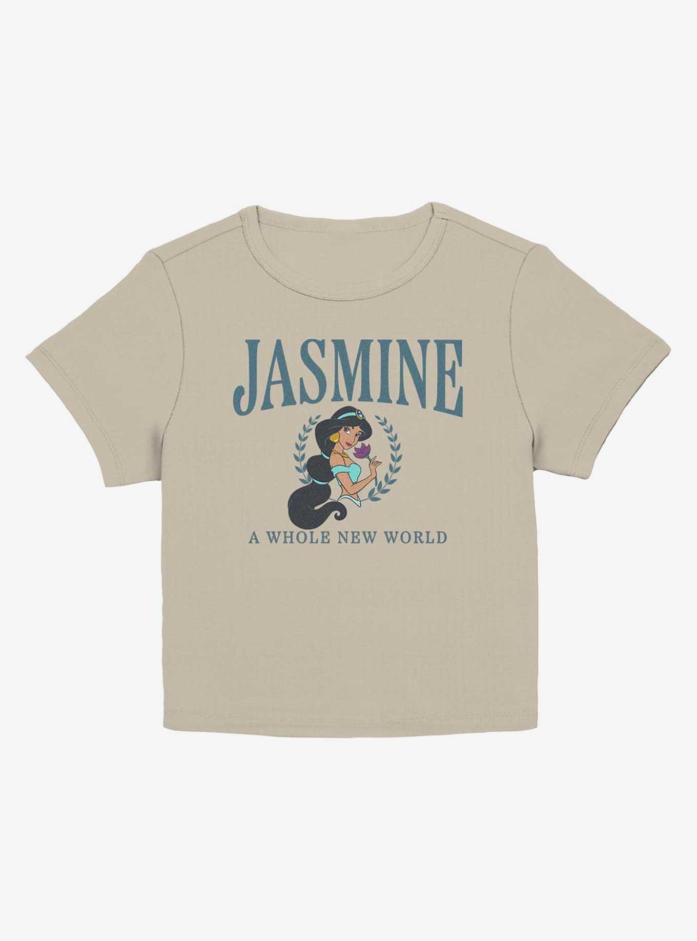 Disney Princesses Jasmine Collegiate Girls Baby T-Shirt, PLAZTAUPE, hi-res