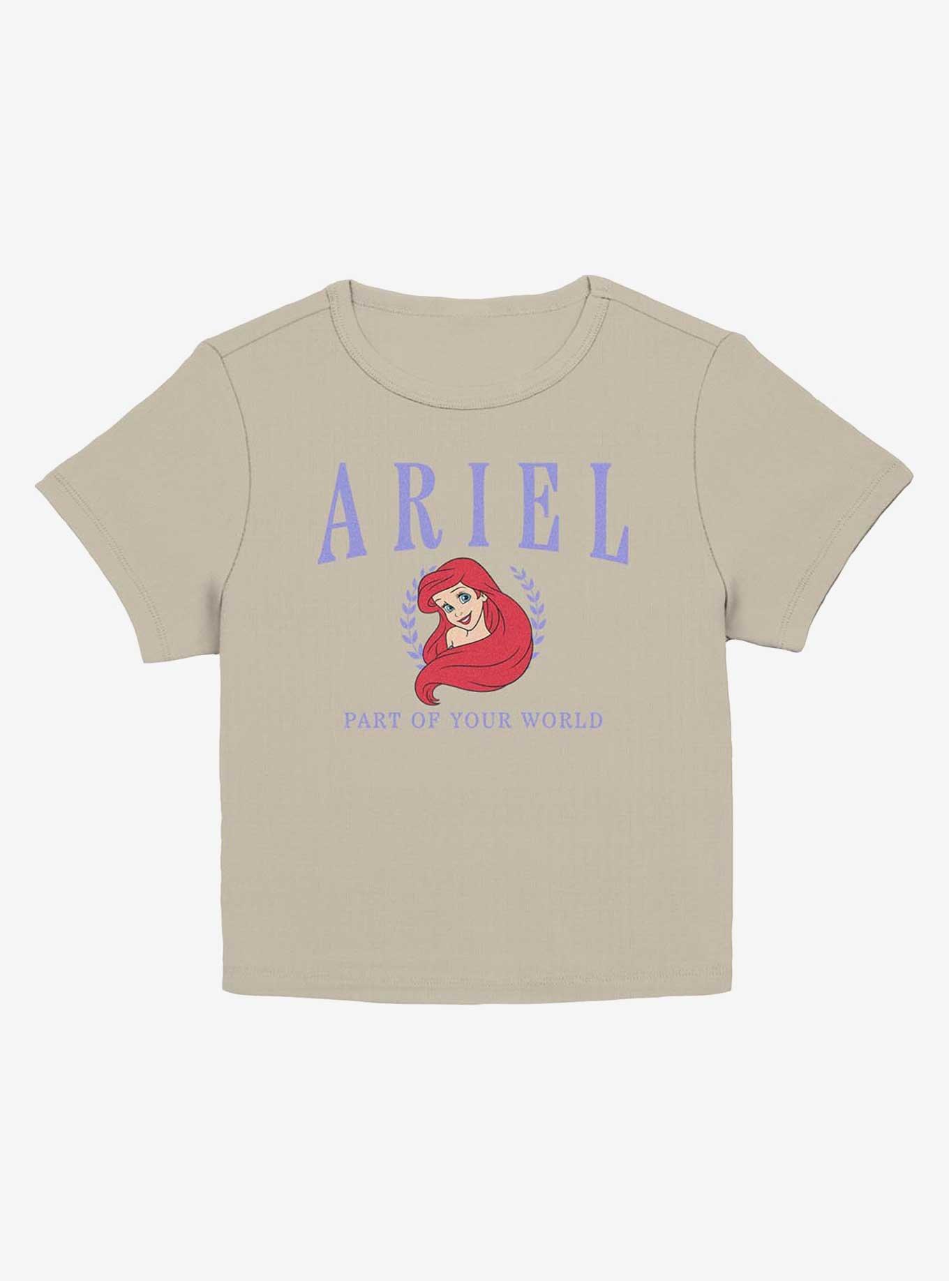 Disney Princesses Ariel Collegiate Girls Baby T-Shirt, PLAZTAUPE, hi-res