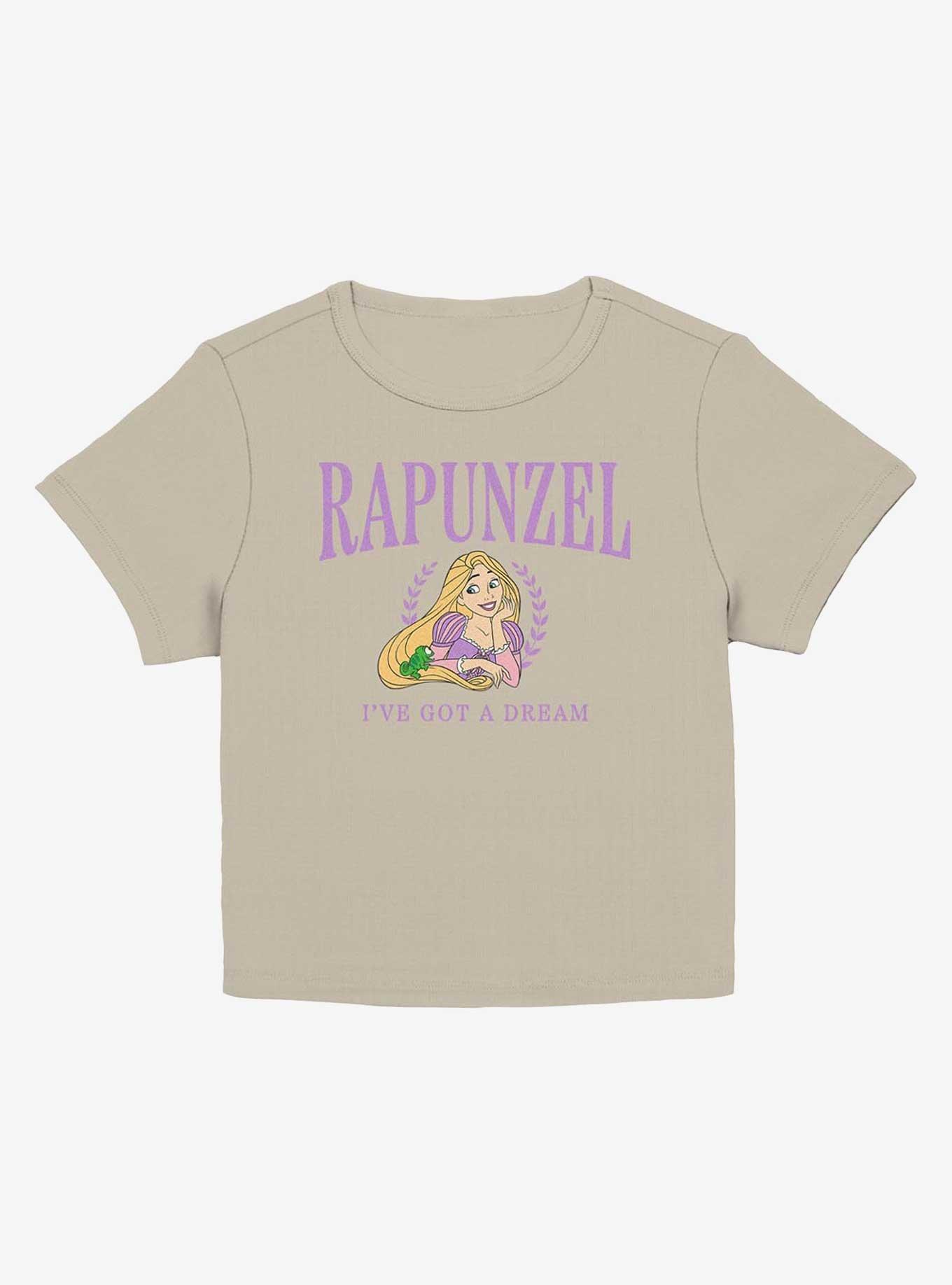 Disney Princesses Rapunzel Collegiate Girls Baby T-Shirt, PLAZTAUPE, hi-res