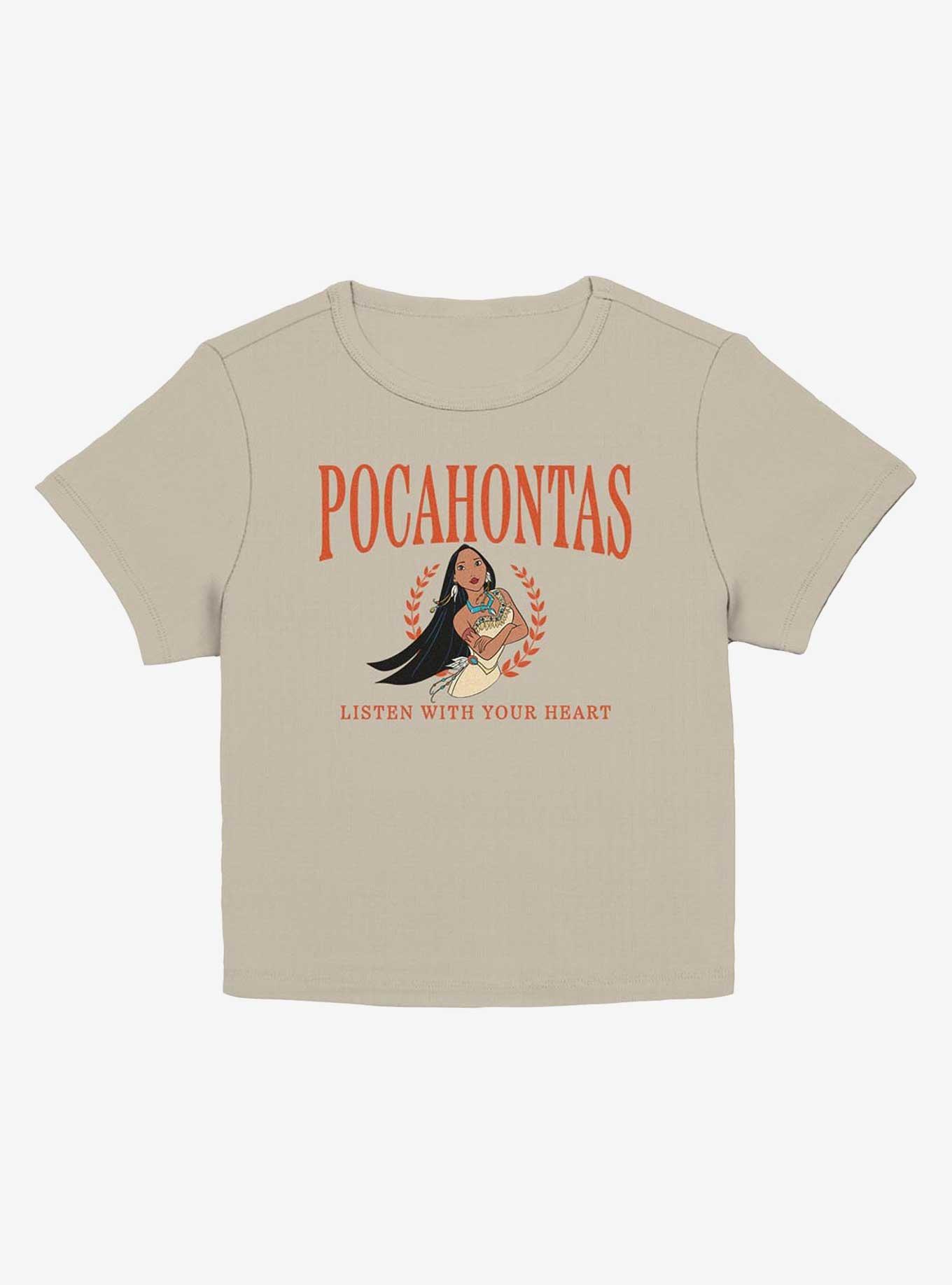 Disney Princesses Pocahontas Collegiate Girls Baby T-Shirt, PLAZTAUPE, hi-res
