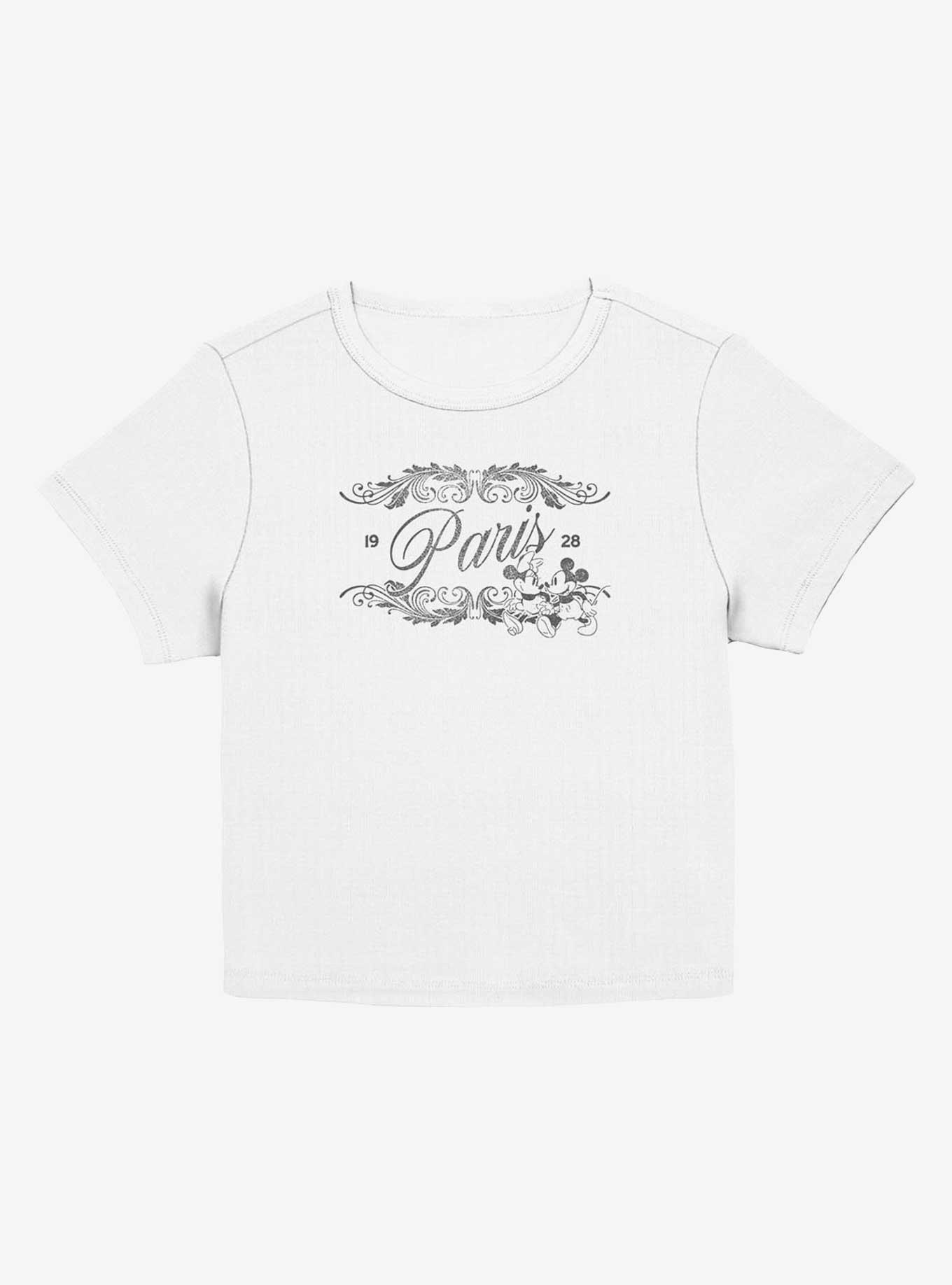 Disney Mickey Mouse With Minnie Mouse Paris 28 Girls Baby T-Shirt, EGRET, hi-res