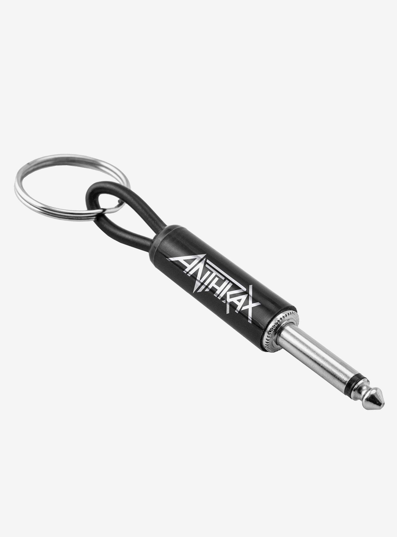 Anthrax Logo Guitar Plug Keychain (4 Pack), , hi-res