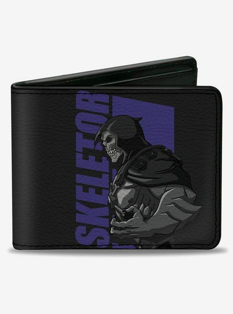 Masters of the Universe He-Man and Skeletor Text Poses Bifold Wallet ...