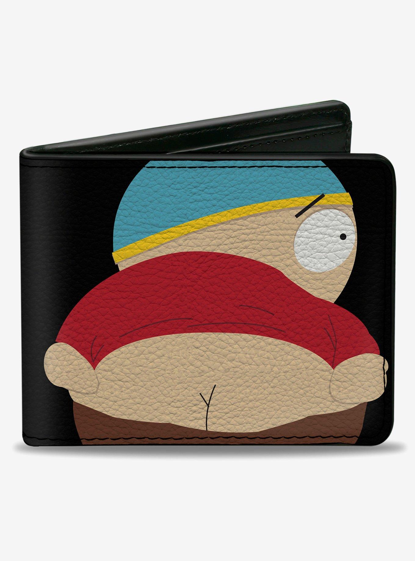 South Park Cartman Mooning Pose and Logo Bifold Wallet, , hi-res