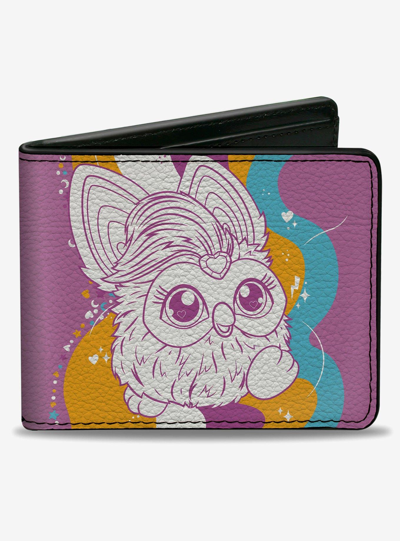 Furby You Are Wonderful Running Pose Bifold Wallet, , hi-res