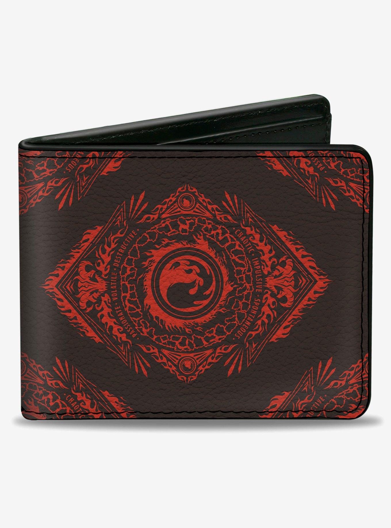 Magic: The Gathering Planeswalker Mountain Mana Traits Bifold Wallet, , hi-res