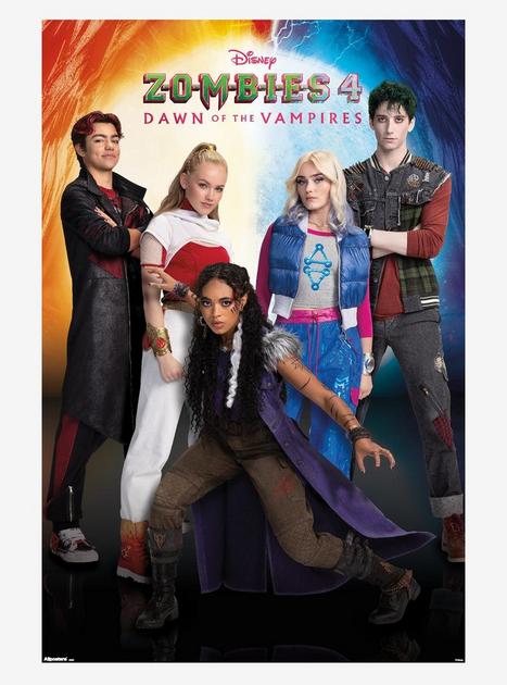 Disney Zombies 4 Dawn Of The Vampires Poster | Hot Topic