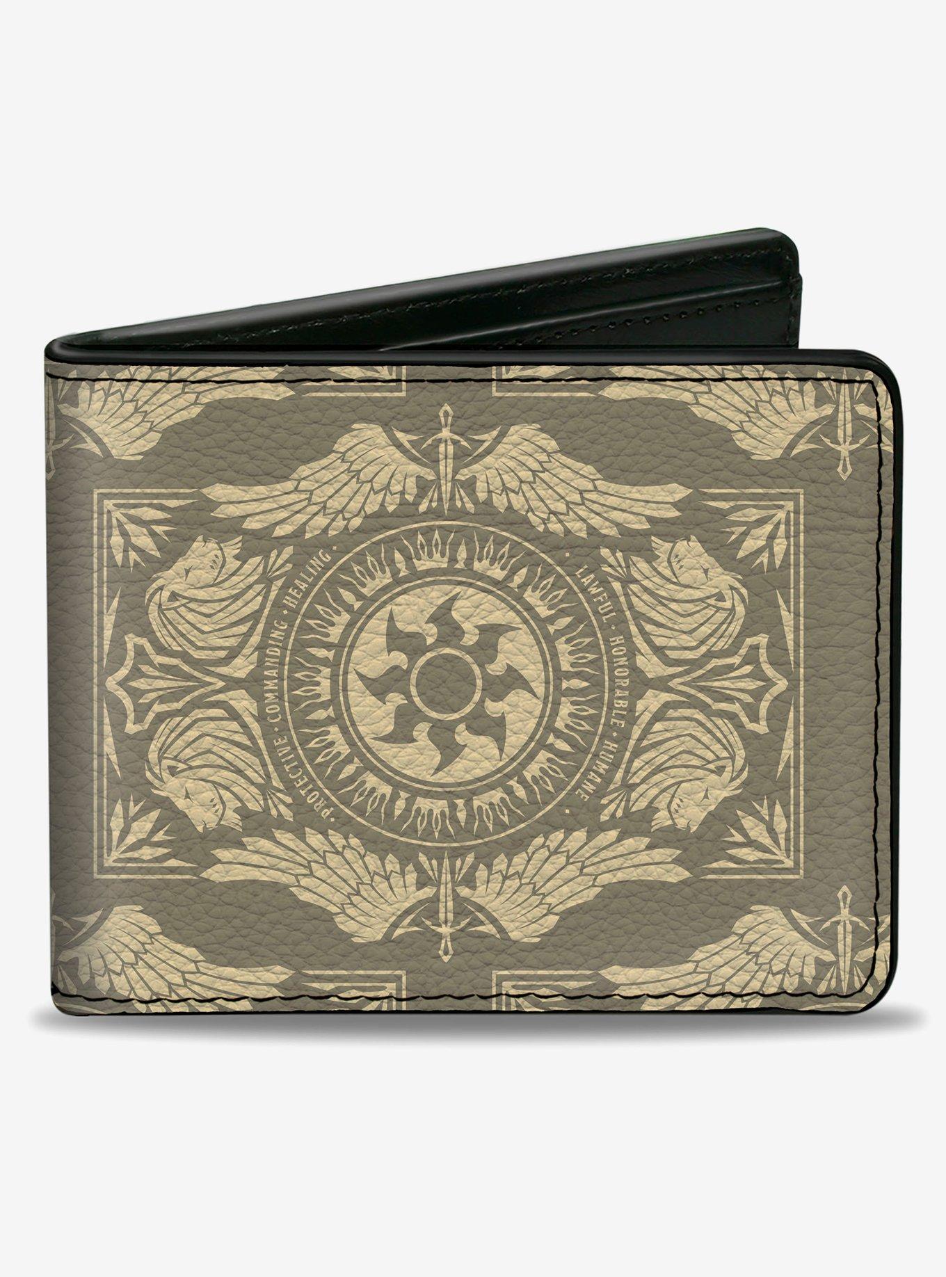 Magic: The Gathering Planeswalker Plains Mana Traits Bifold Wallet, , hi-res