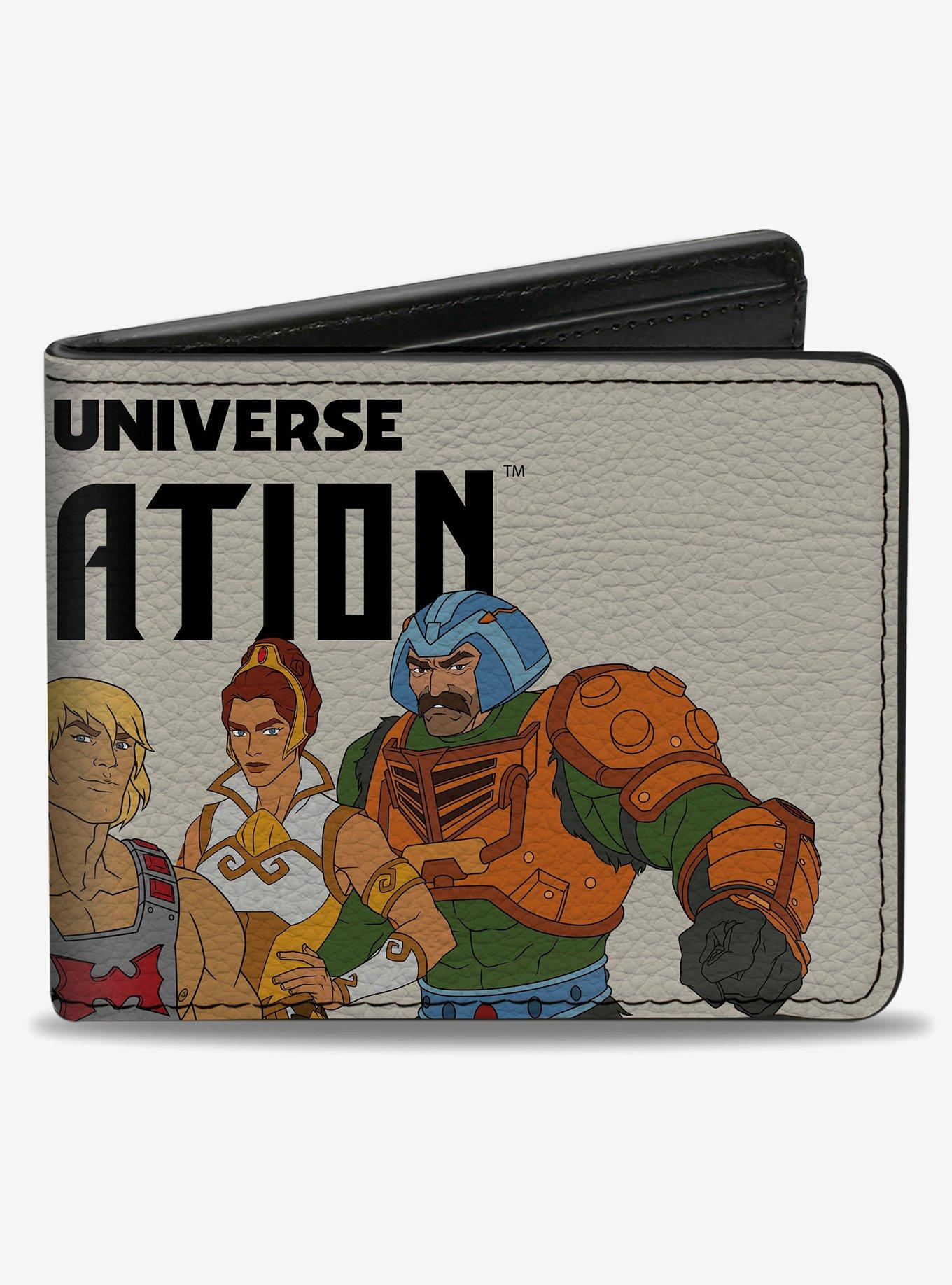 Masters of the Universe Revelation Group and Logo Bifold Wallet, , hi-res