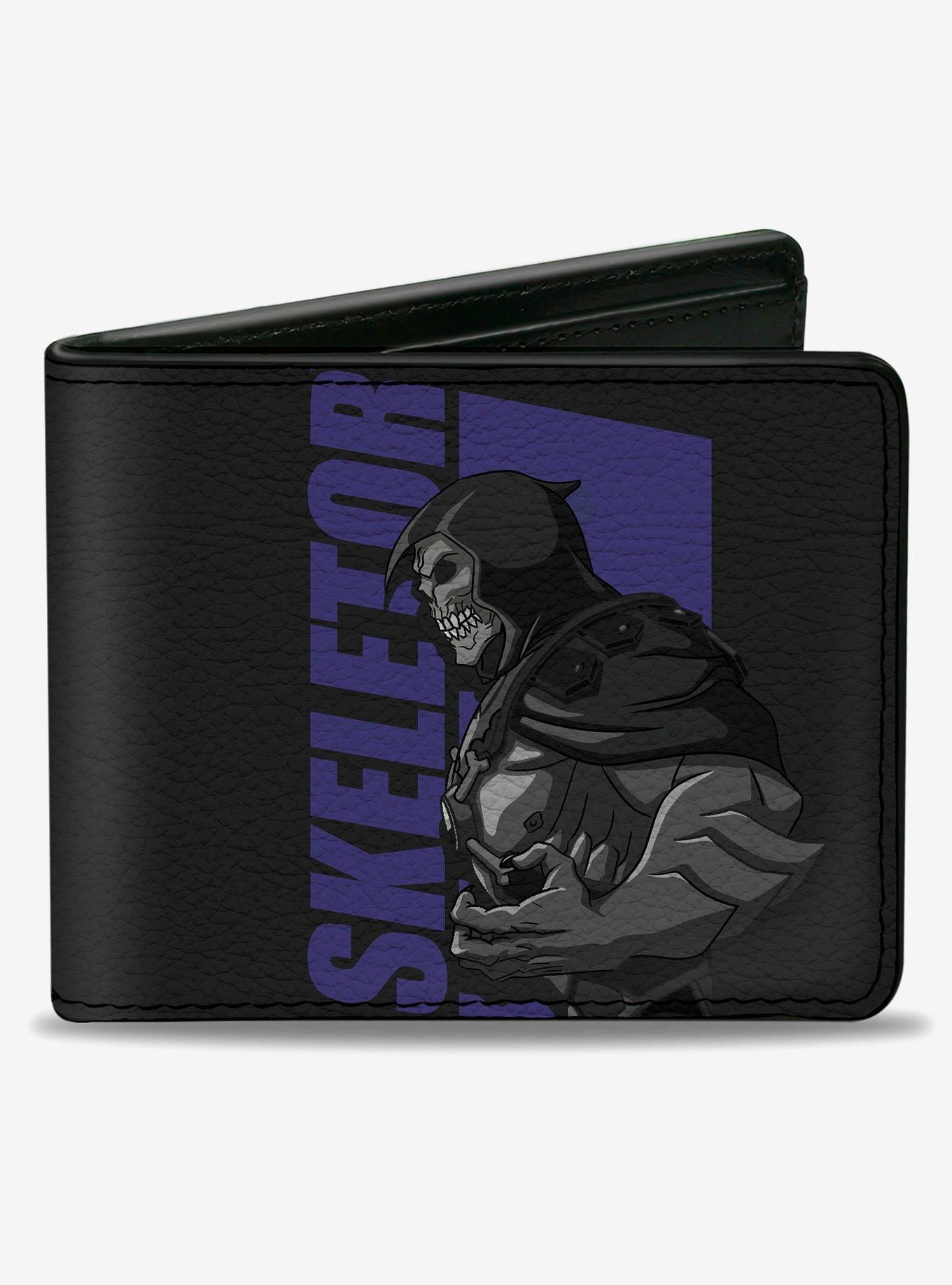 Masters of the Universe He-Man and Skeletor Text Poses Bifold Wallet, , hi-res
