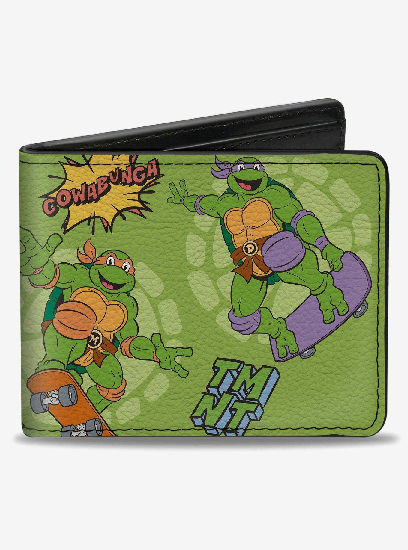 Teenage Mutant Ninja Turtles Cowabunga Skateboarding Bifold Wallet, , hi-res
