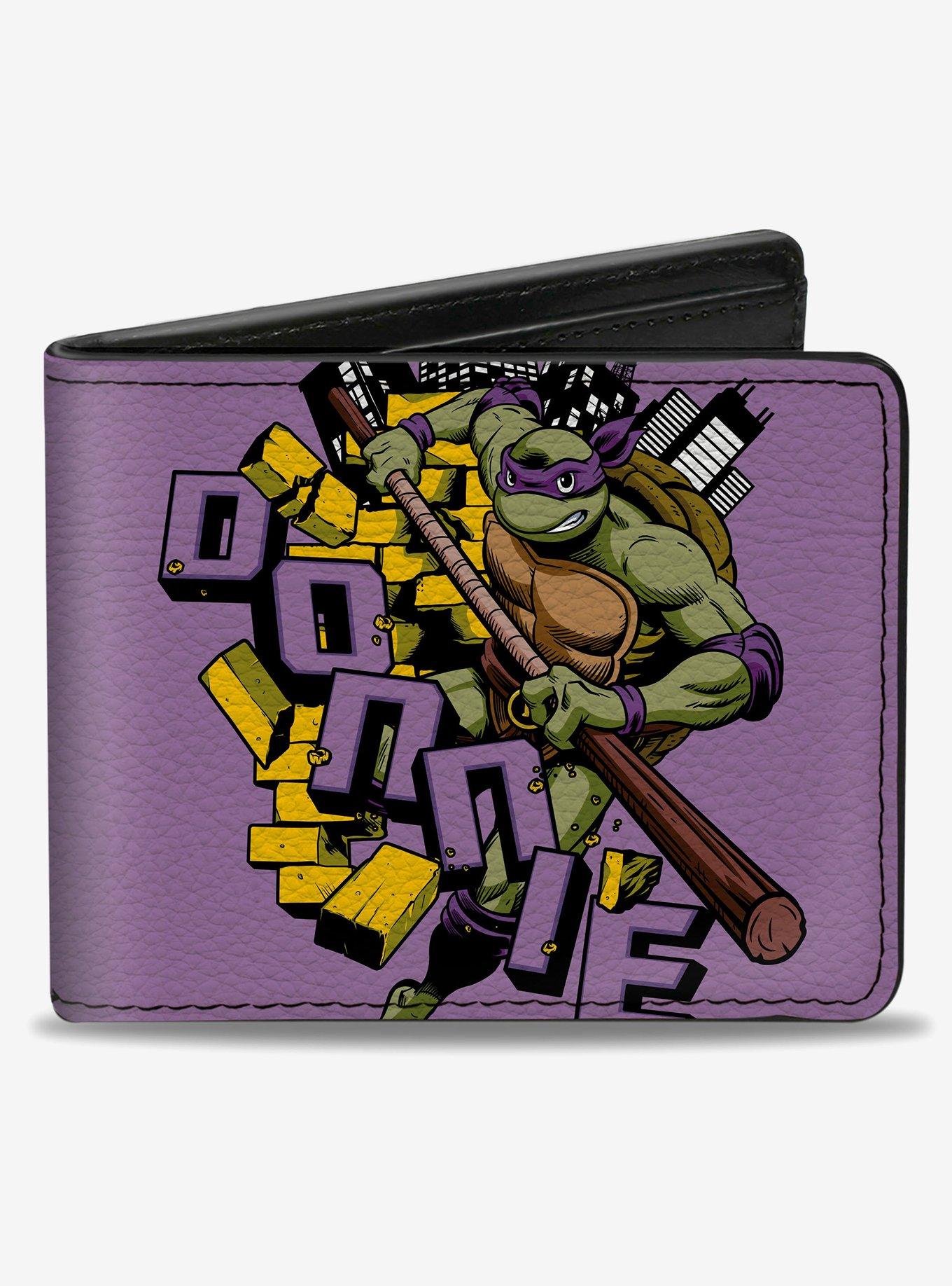Teenage Mutant Ninja Turtles Donnie Action Pose Bifold Wallet, , hi-res