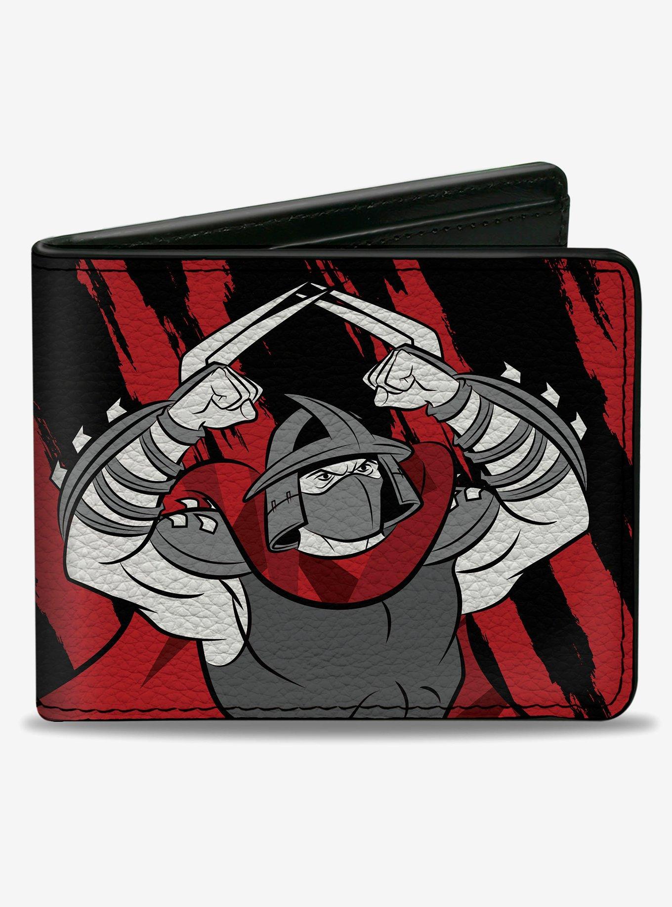 Teenage Mutant Ninja Turtles Shredder Stay Sharp Pose Bifold Wallet, , hi-res