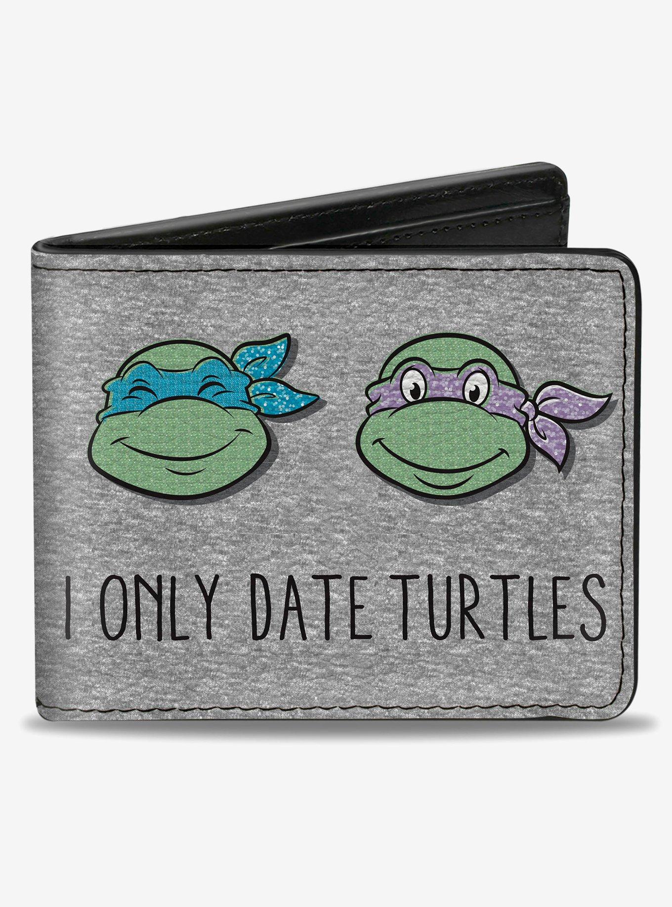 Teenage Mutant Ninja Turtles I Only Date Turtles Expressions Bifold Wallet, , hi-res