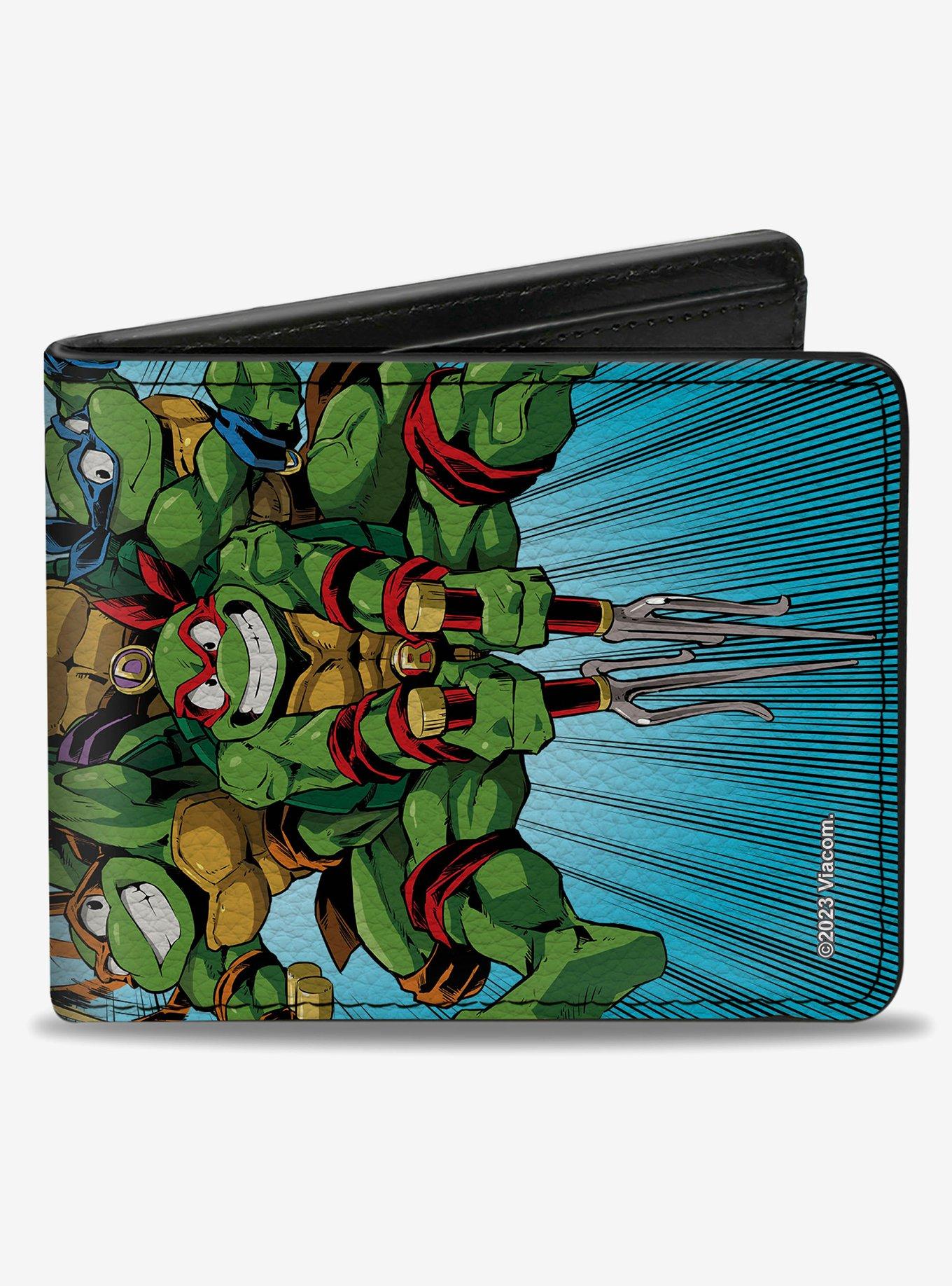 Teenage Mutant Ninja Turtles Turtle Power Group Pose Bifold Wallet, , hi-res