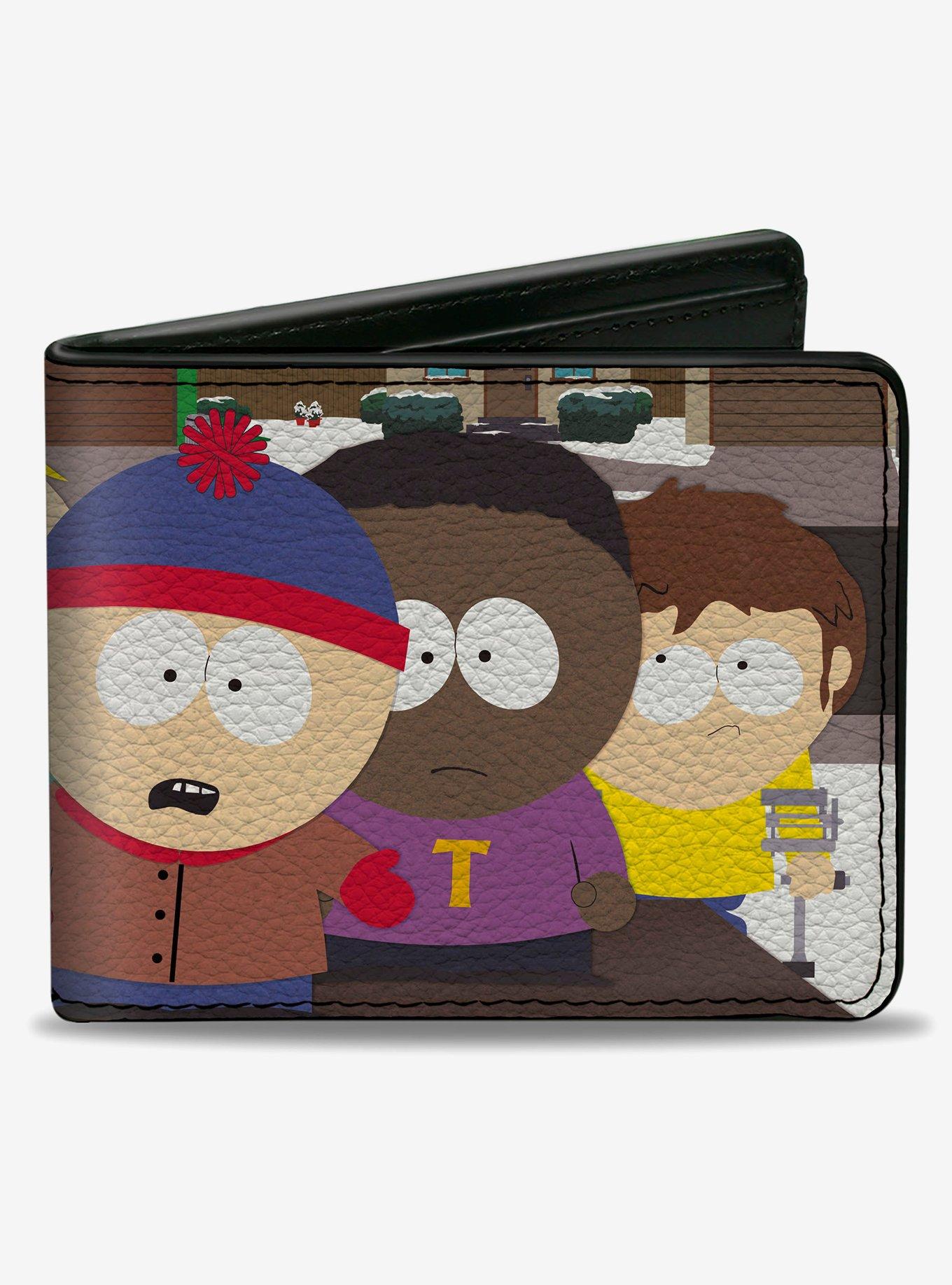 South Park Boys Privacy Tour Group Pose Bifold Wallet, , hi-res