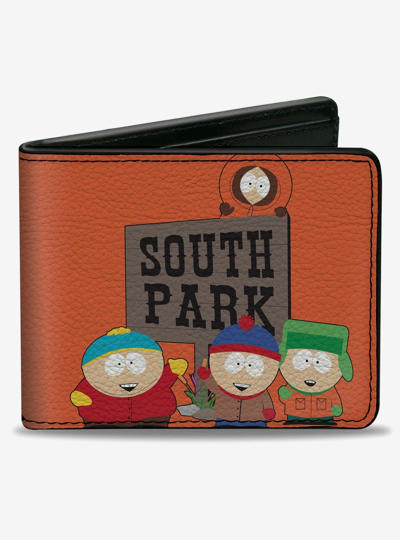 South Park Sign Group Pose Bifold Wallet, , hi-res