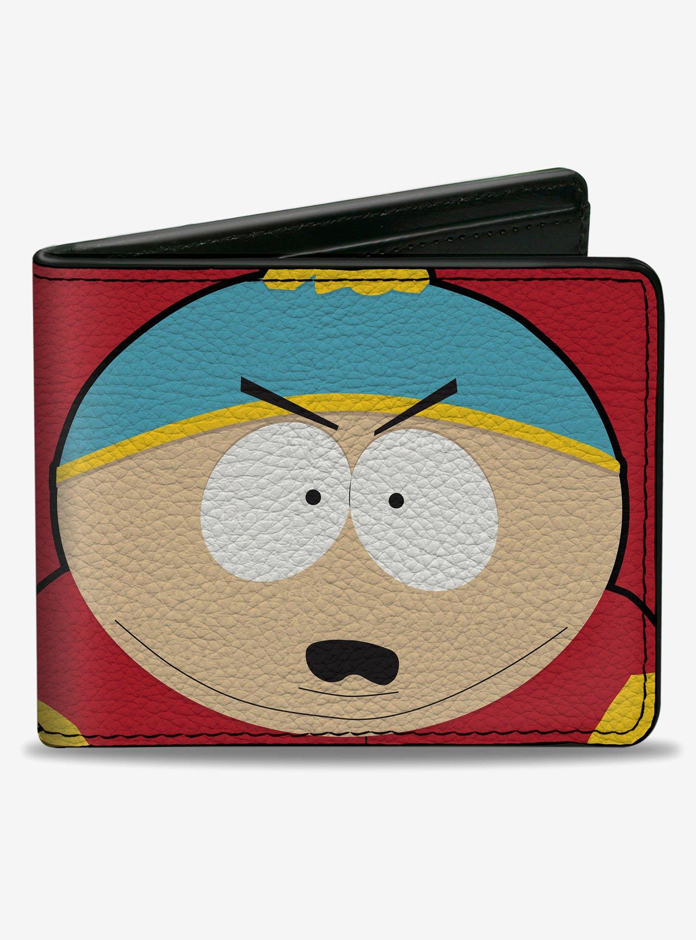 South Park Cartman Face Character Close Up Bifold Wallet, , hi-res