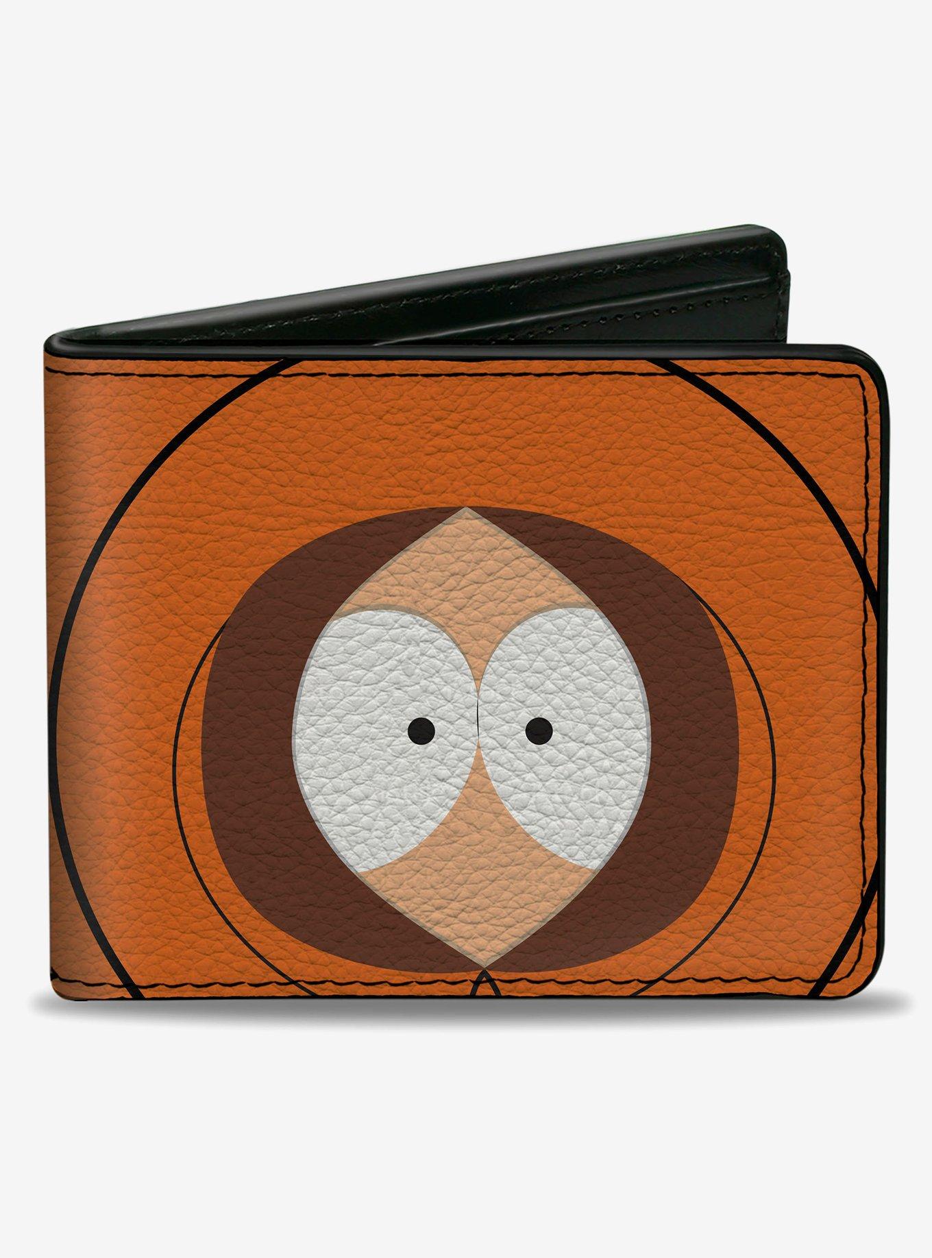 South Park Kenny Face Character Close Up Bifold Wallet, , hi-res